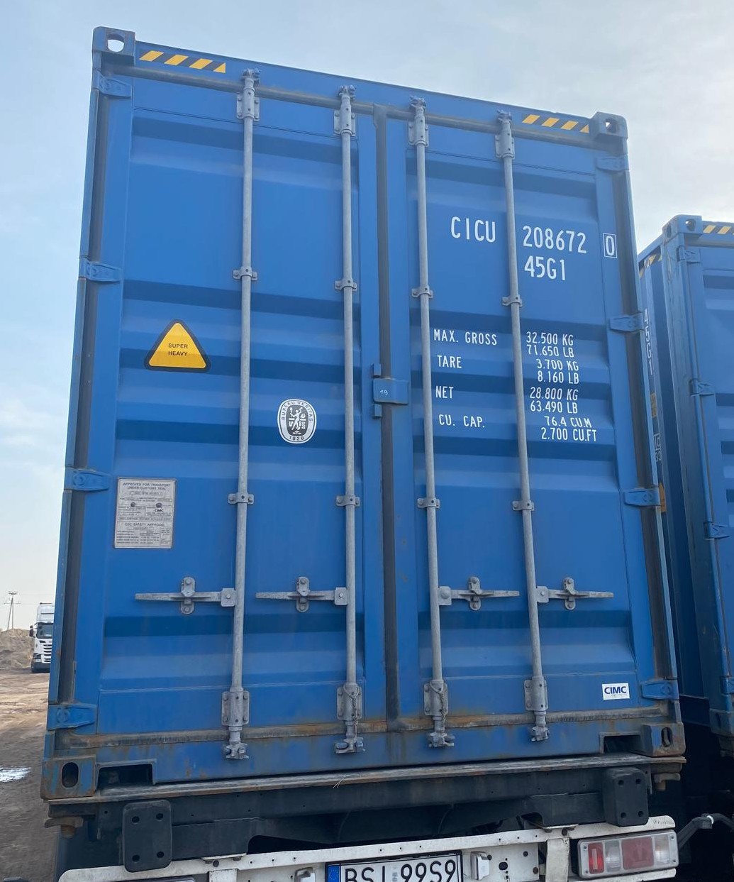 12m (40'HC) Kontener Morski CICU2086720 - obrazek 11