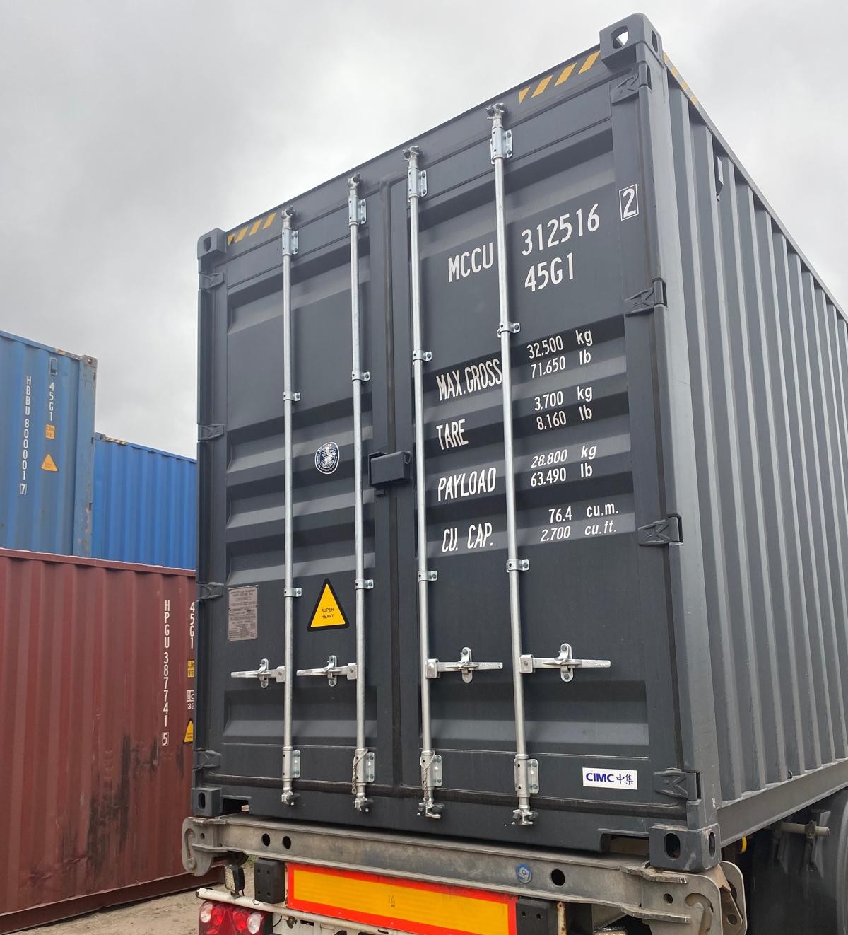 12m (40'HC) Kontener Morski MCCU3125162 - obrazek 6