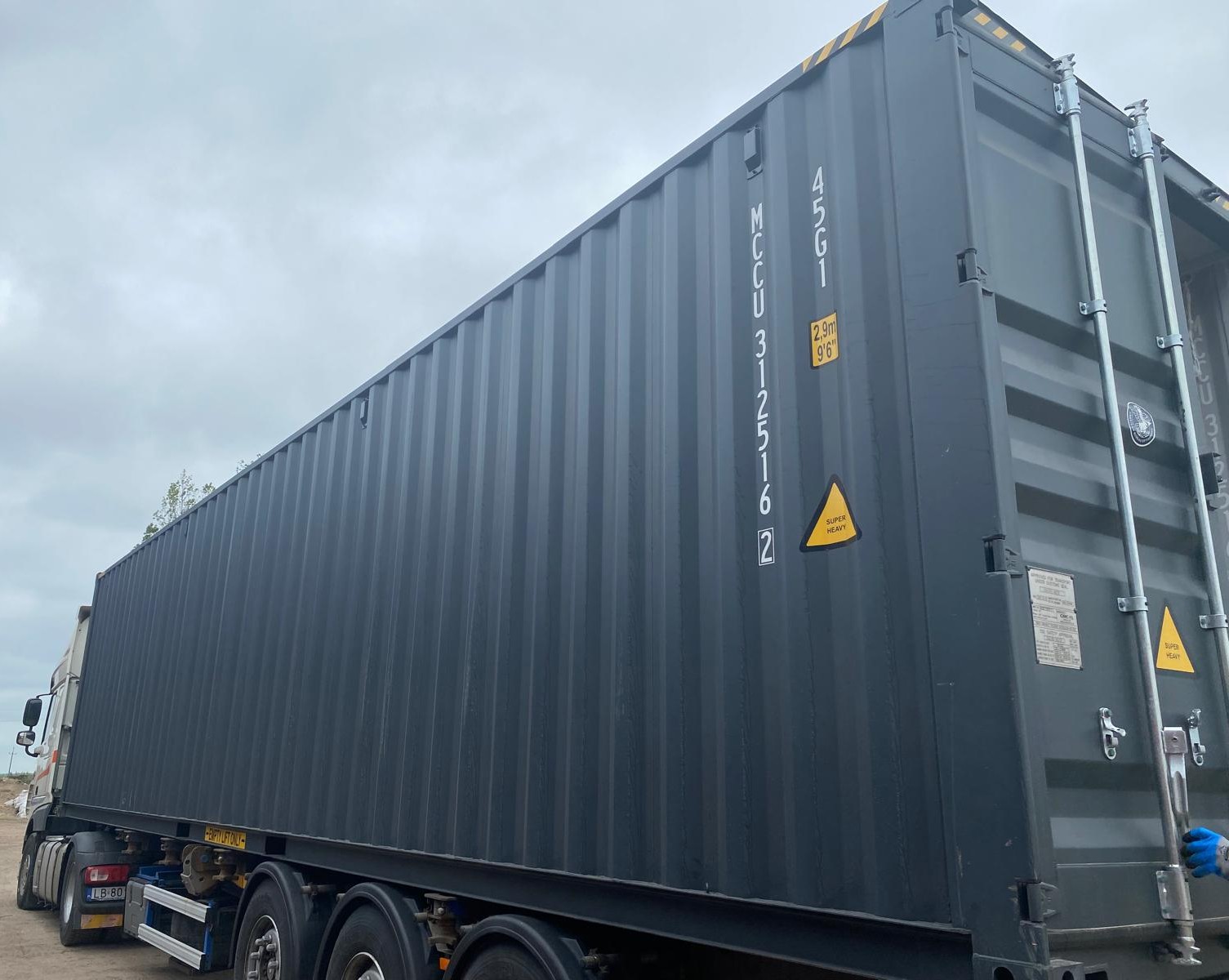 12m (40'HC) Kontener Morski MCCU3125162 - obrazek 2