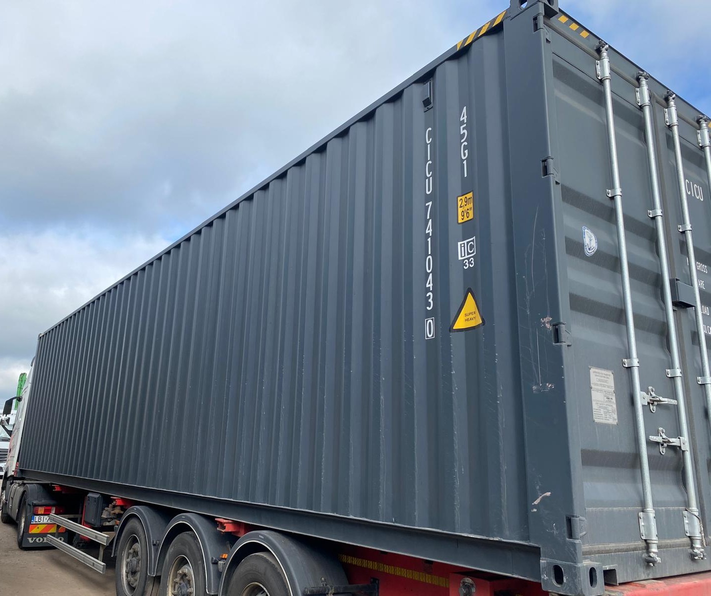 12m (40'HC) Kontener Morski CICU7410430 - obrazek 3