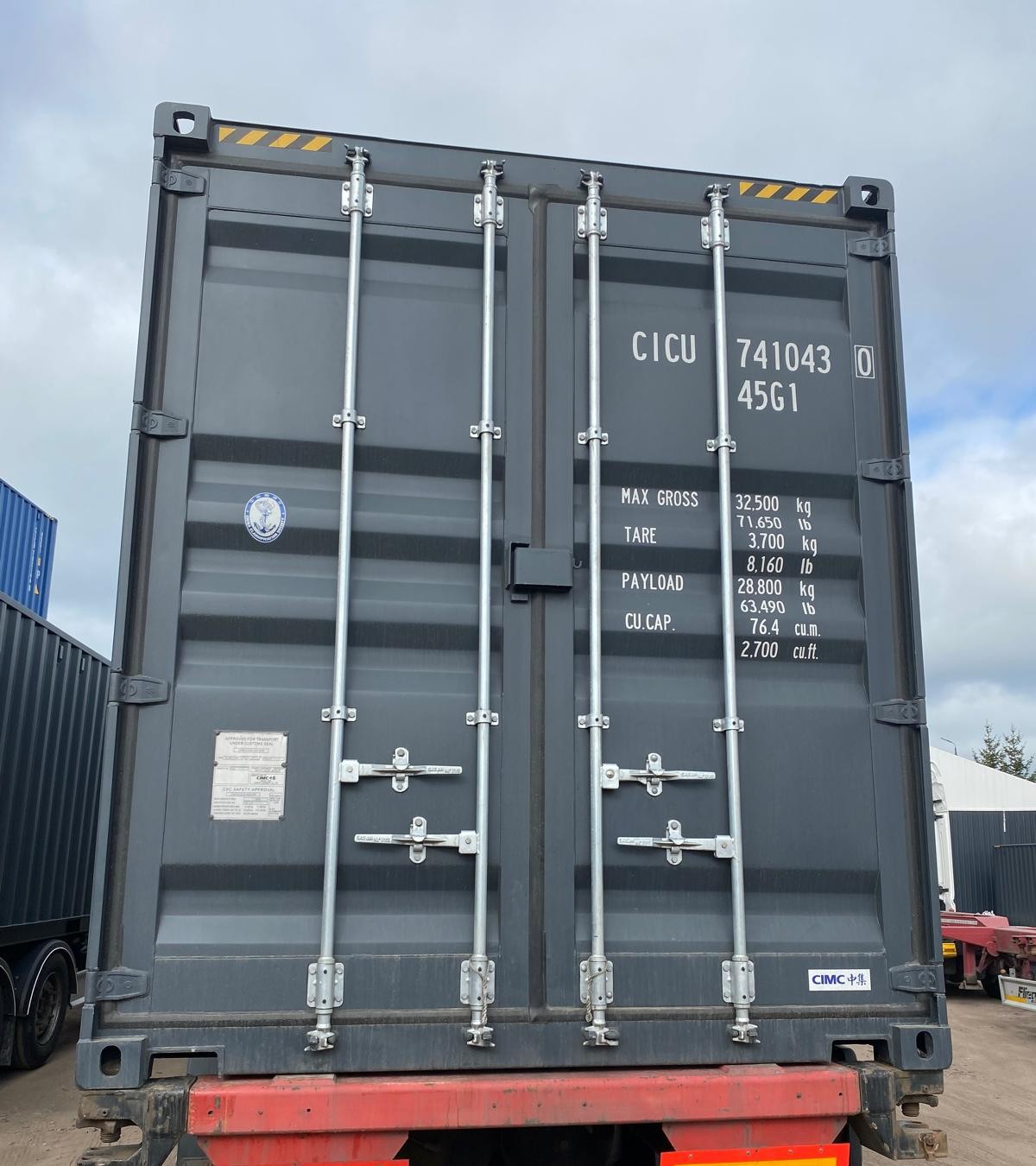 12m (40'HC) Kontener Morski CICU7410430 - obrazek 4