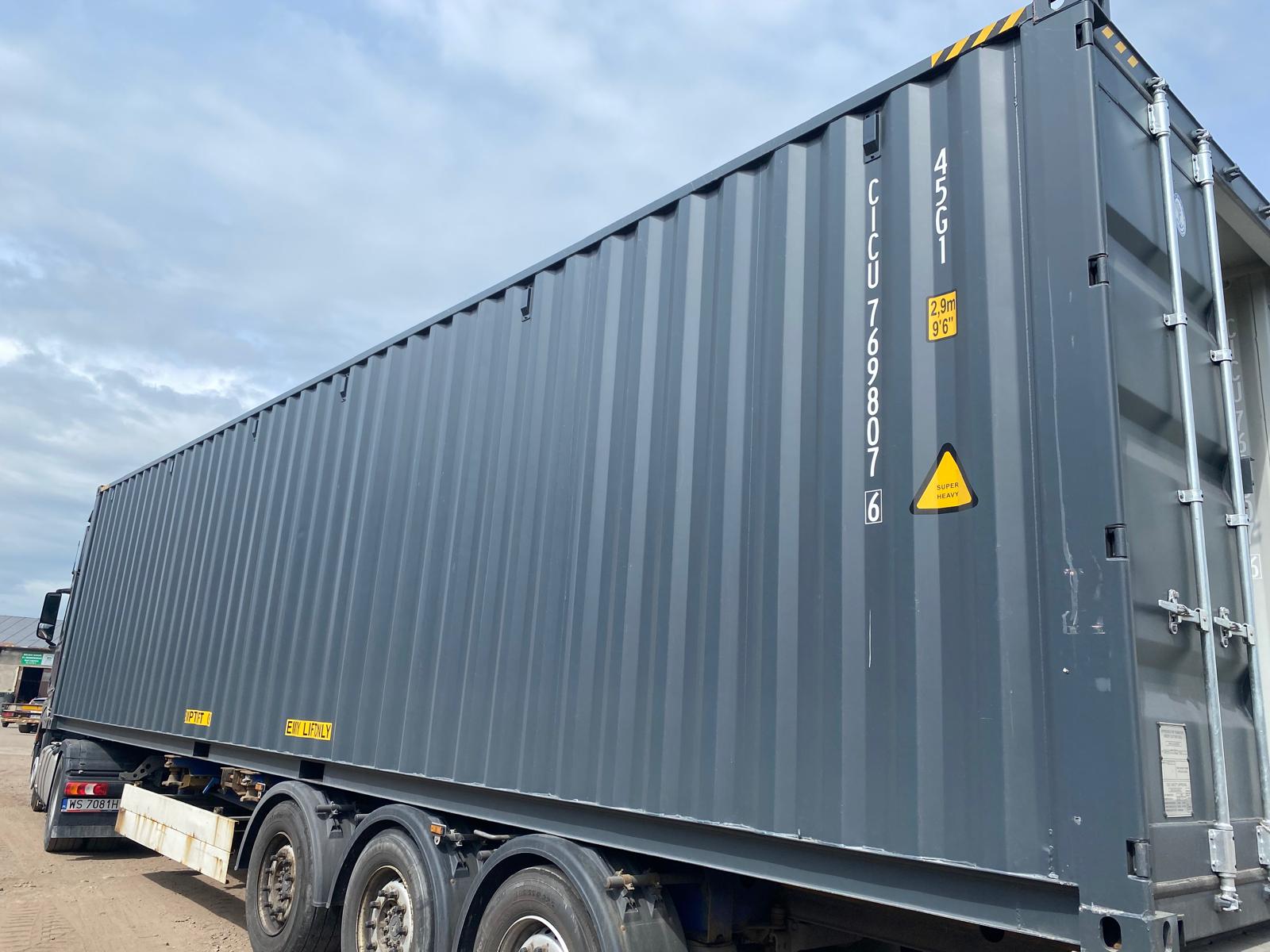 12m (40'HC) Kontener Morski CICU7698076