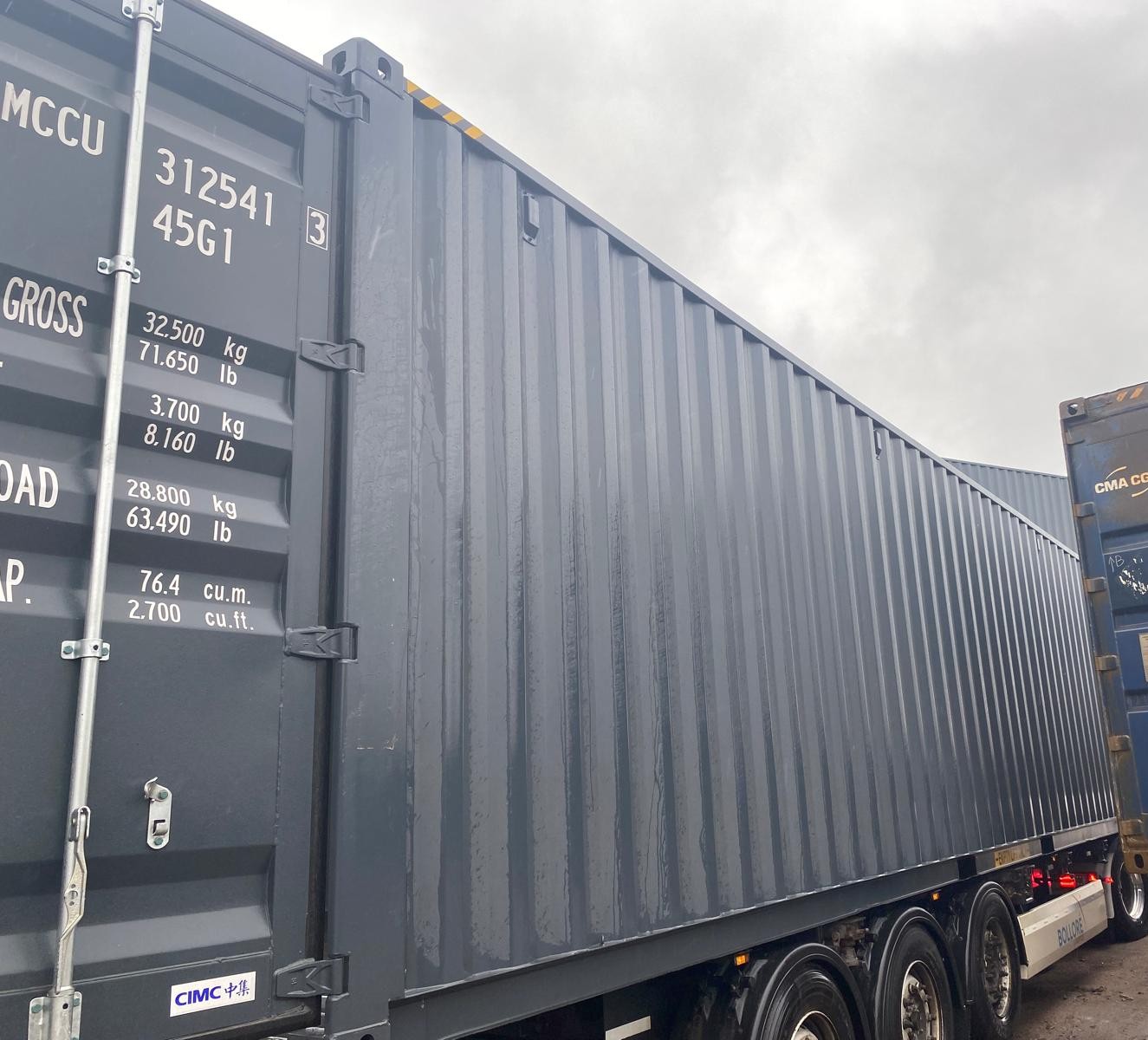 12m (40'HC) Kontener Morski MCCU3125413 - obrazek 6