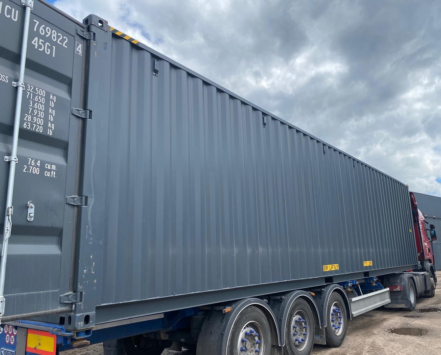 12m (40'HC) Kontener Morski CICU7698224