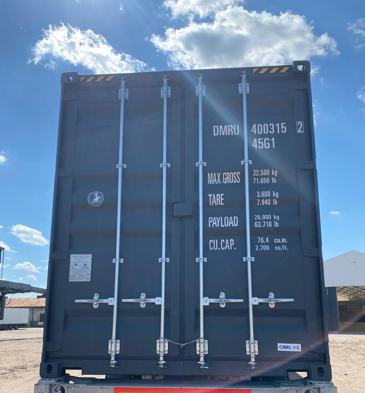 12m (40'HC) Kontener Morski DMRU4003152 - obrazek 7