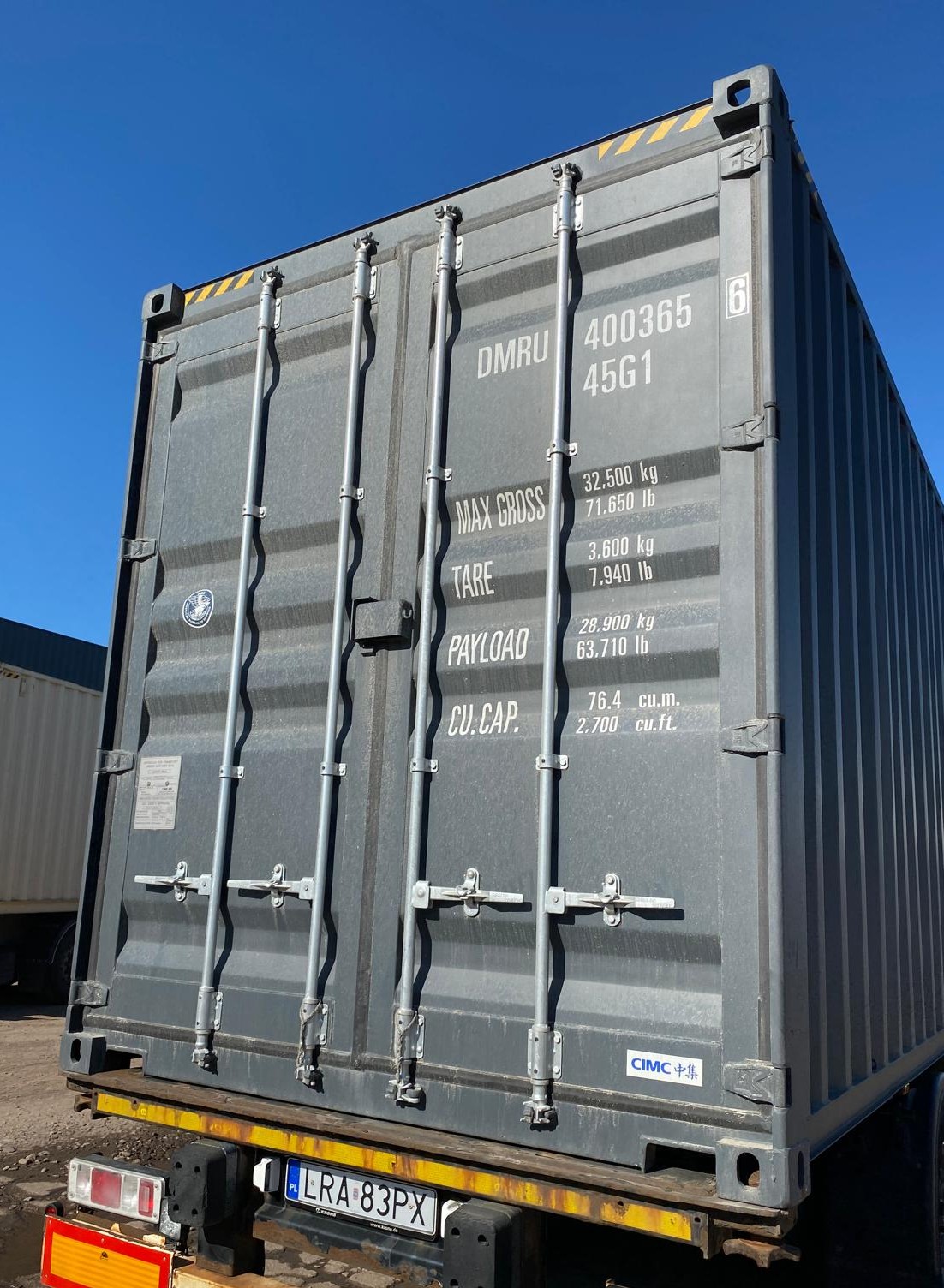 12m (40'HC) Kontener Morski DMRU4003656 - obrazek 5