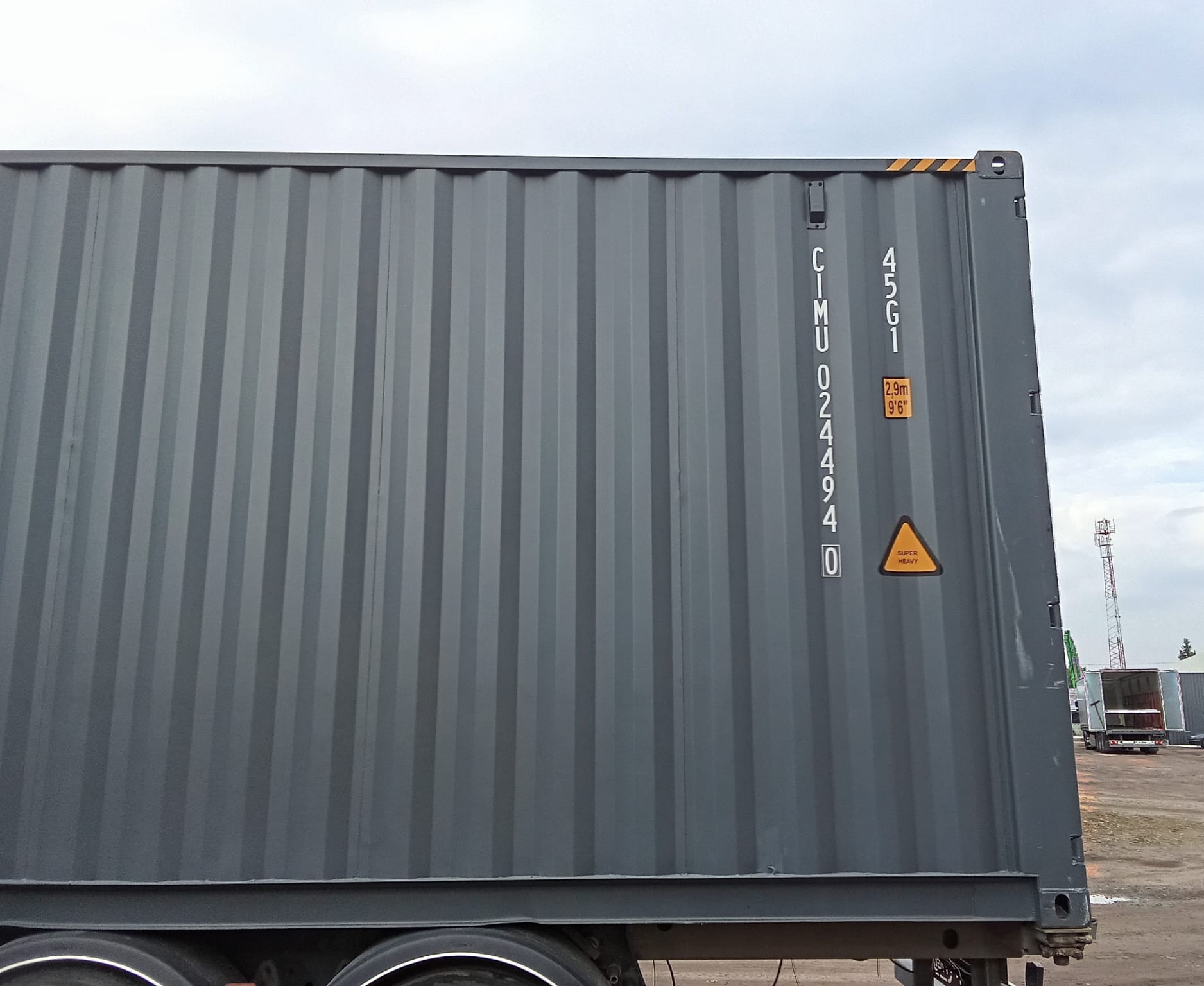 12m (40'HC) Kontener Morski CIMU0223490 - obrazek 3