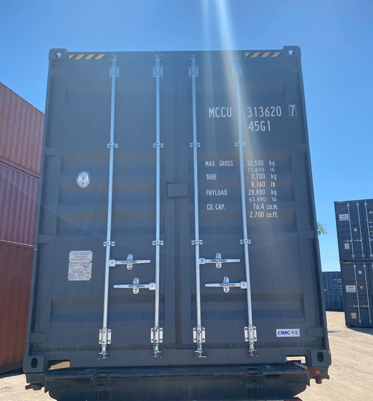 12m (40'HC) Kontener Morski MCCU3136207 - obrazek 5