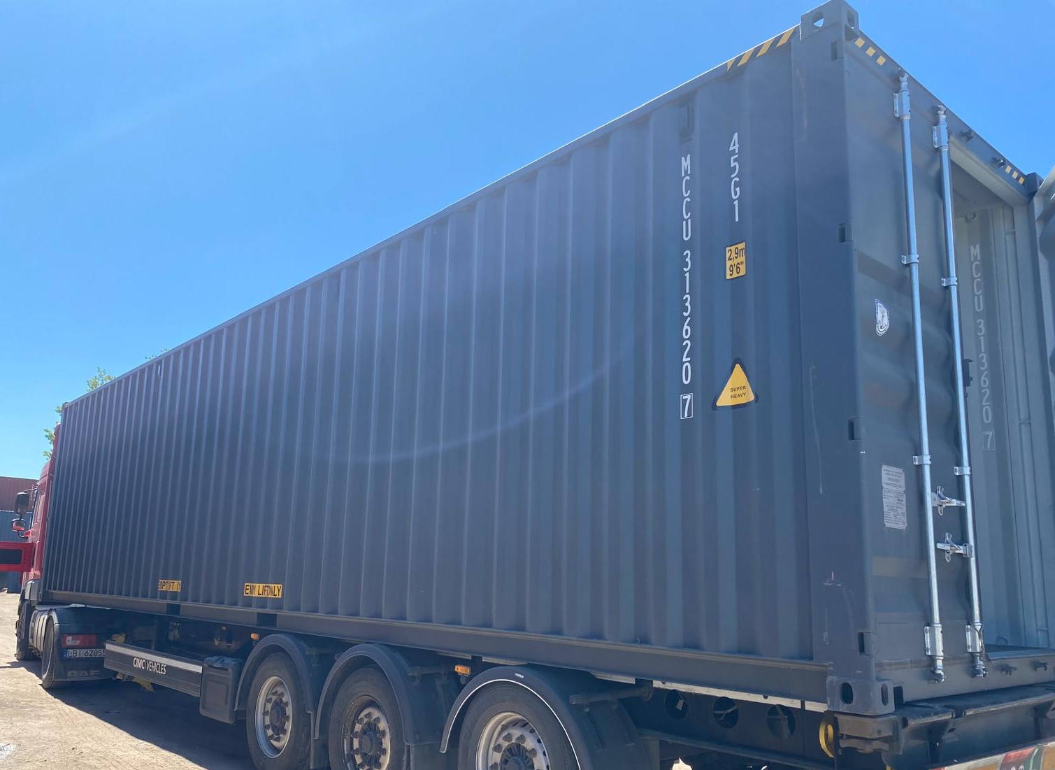 12m (40'HC) Kontener Morski MCCU3136207