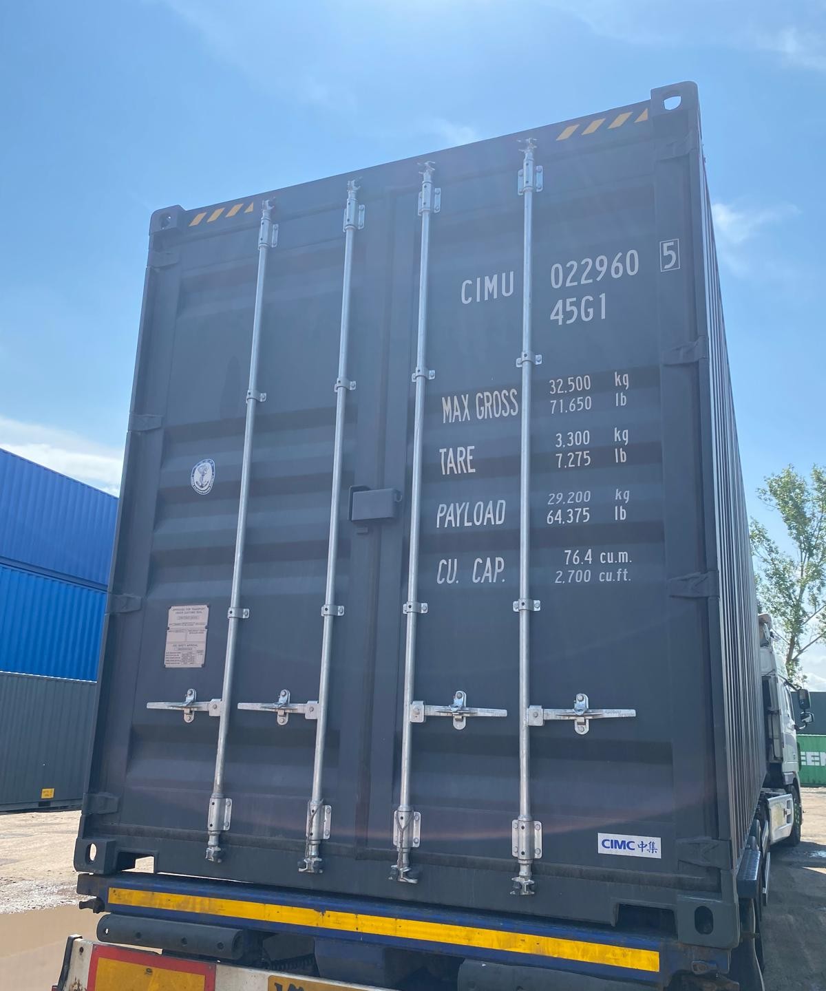 12m (40'HC) Kontener Morski CIMU0229605 - obrazek 4