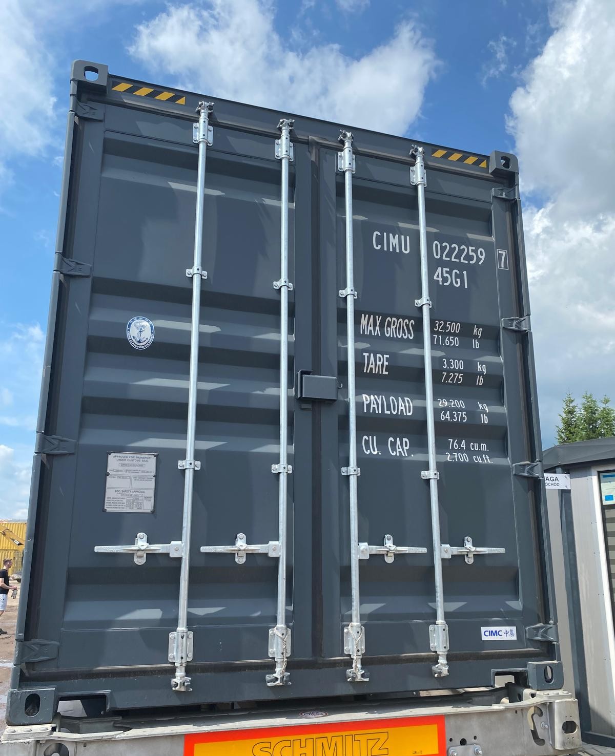 12m (40'HC) Kontener Morski CIMU0222597 - obrazek 4