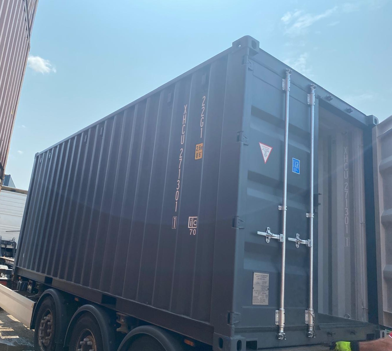 6m (20'DC) Kontener Morski XHCU2713011 - obrazek 4