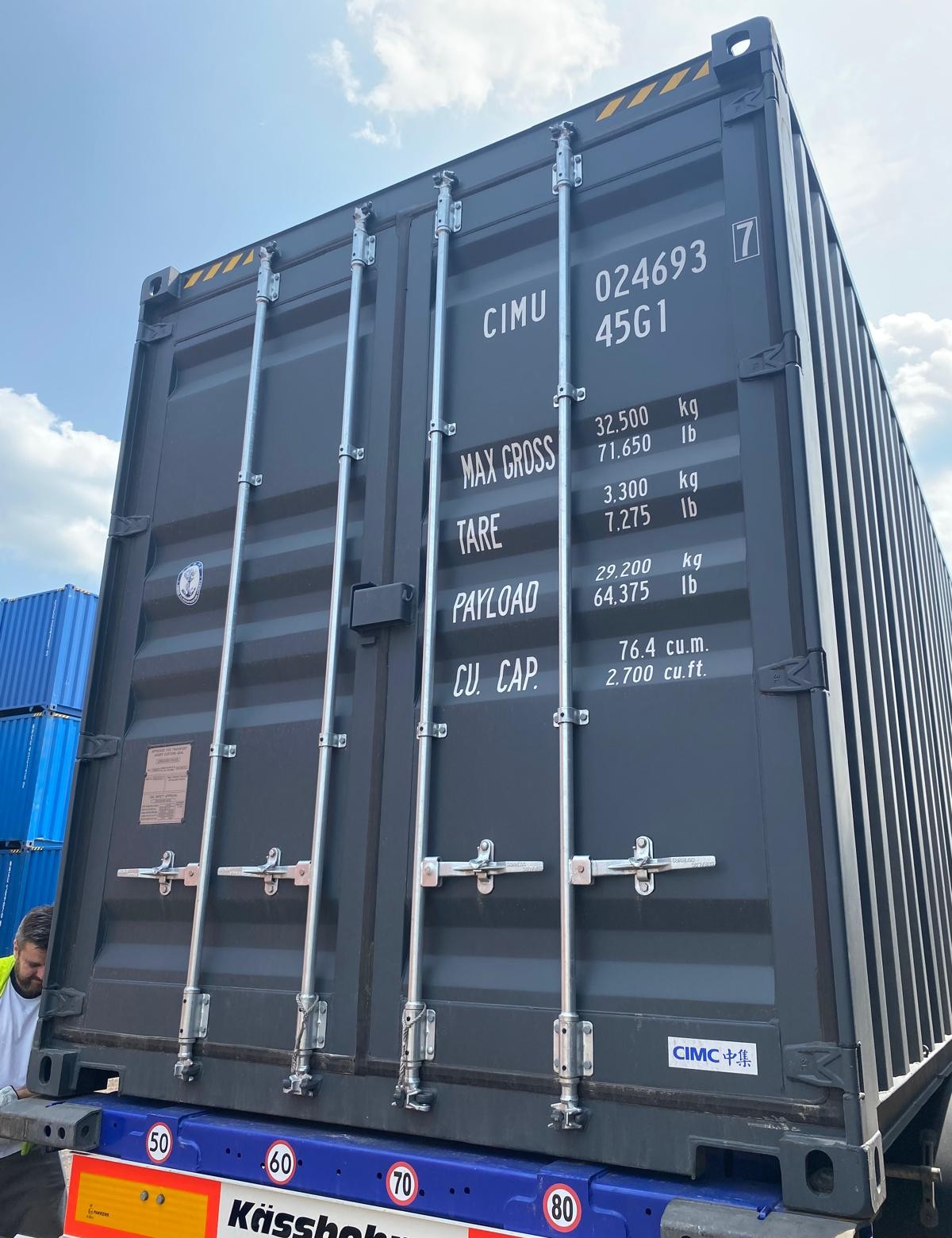 12m (40'HC) Kontener Morski CIMU0246937 - obrazek 6