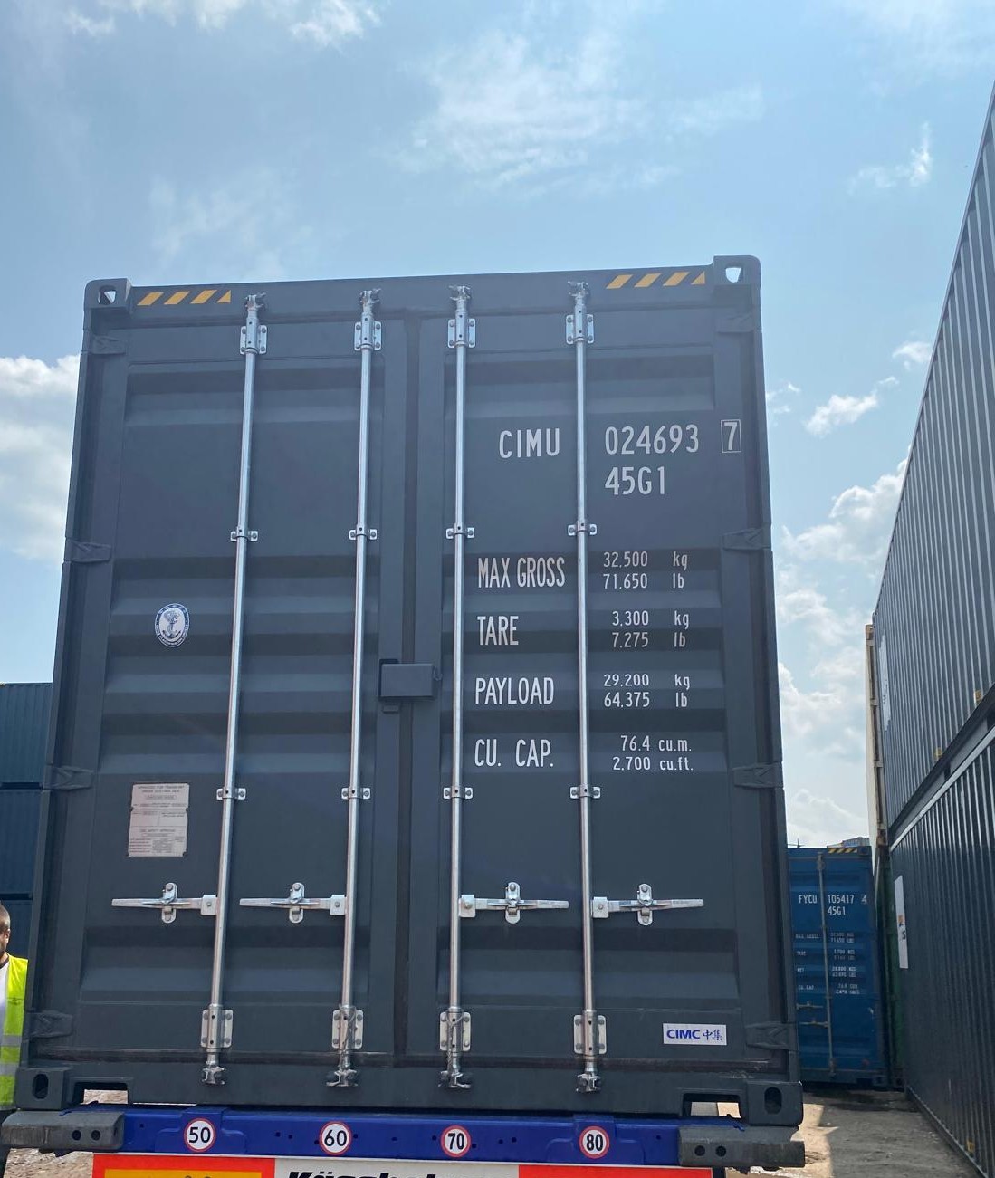 12m (40'HC) Kontener Morski CIMU0246937 - obrazek 4