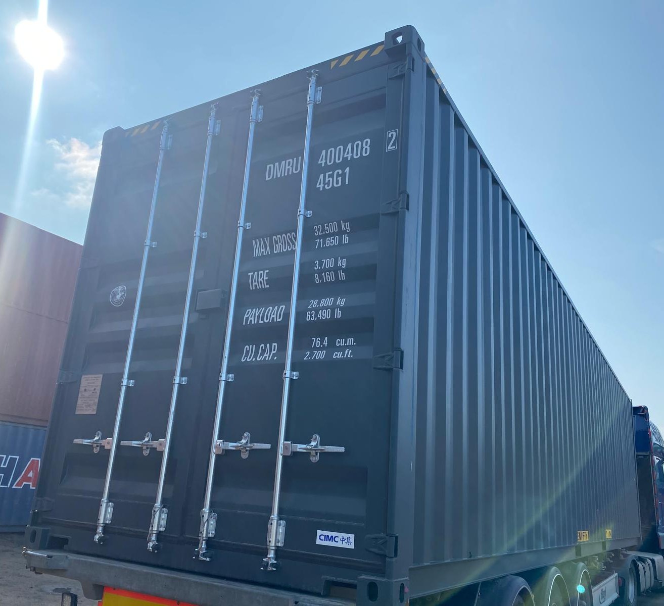 12m (40'HC) Kontener Morski DMRU4004082 - obrazek 6