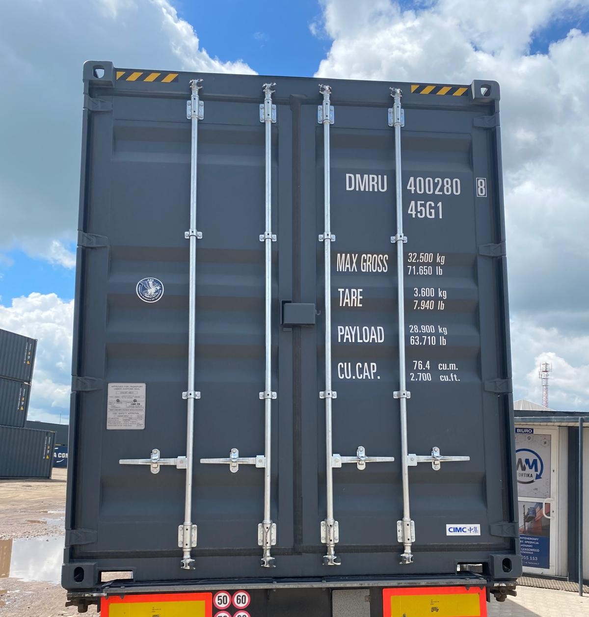 12m (40'HC) Kontener Morski DMRU4002808 - obrazek 3