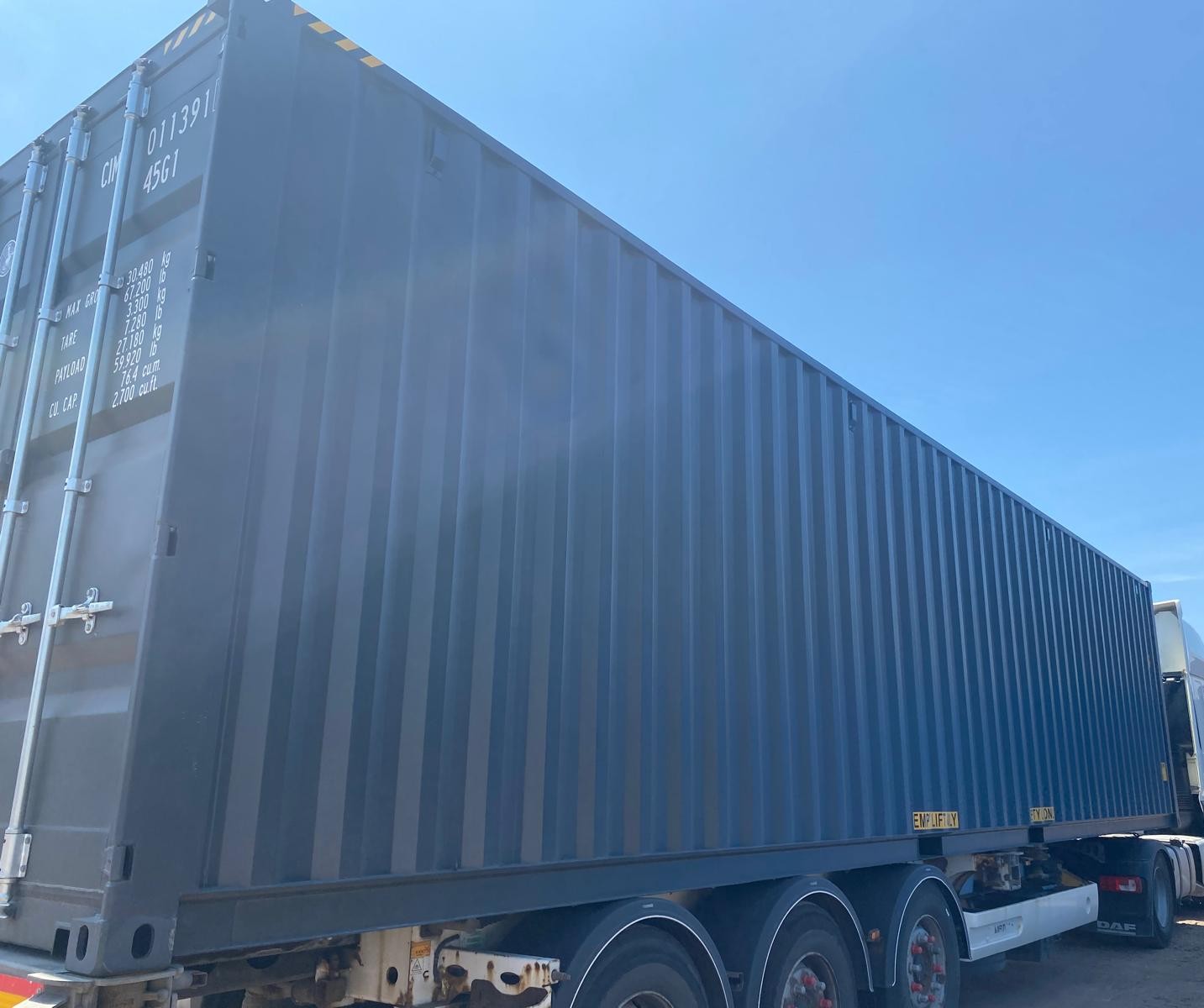 12m (40'HC) Kontener morski CIMU0113913 - obrazek 6