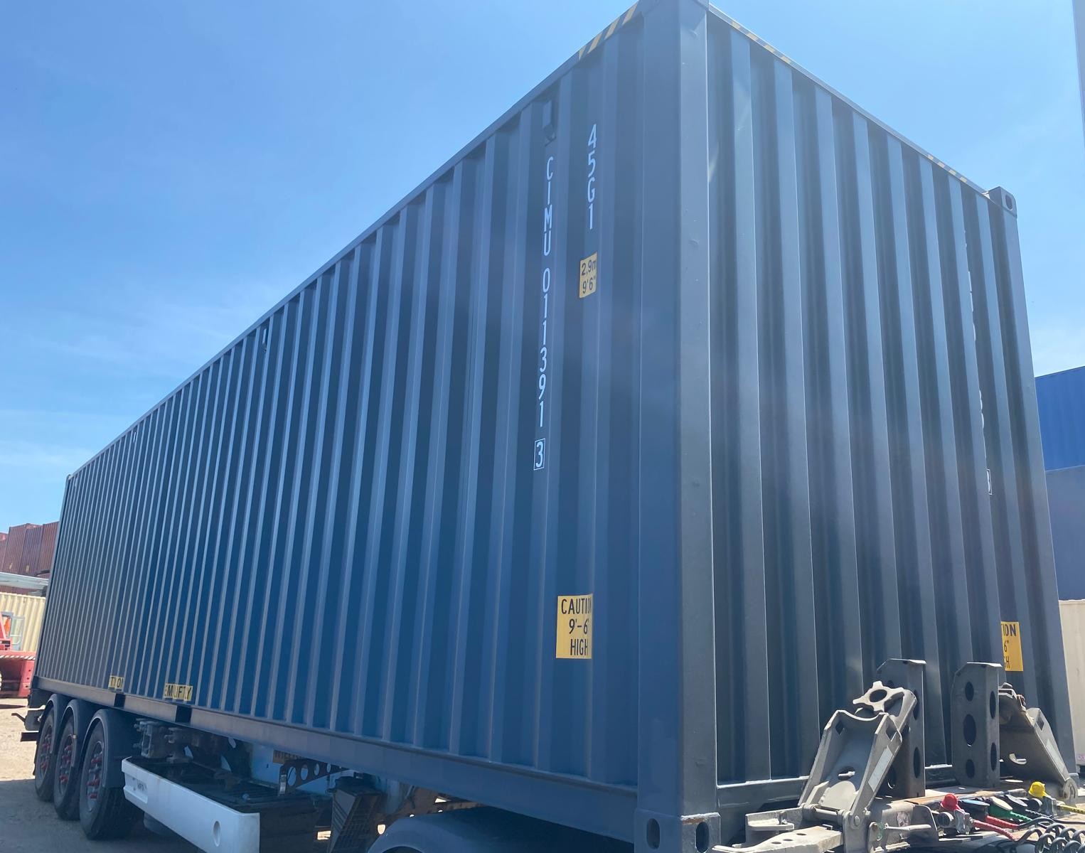 12m (40'HC) Kontener morski CIMU0113913 - obrazek 7