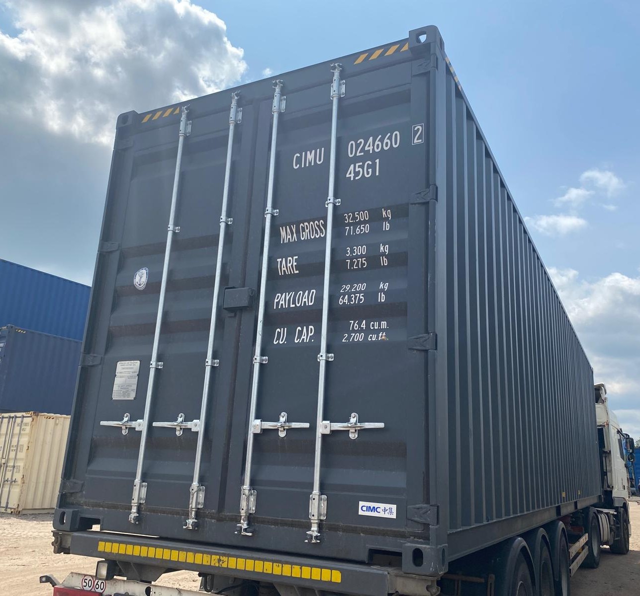 12m (40'HC) Kontener morski CIMU0246602 - obrazek 5