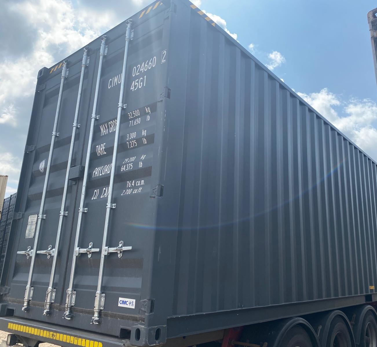 12m (40'HC) Kontener morski CIMU0246602 - obrazek 6