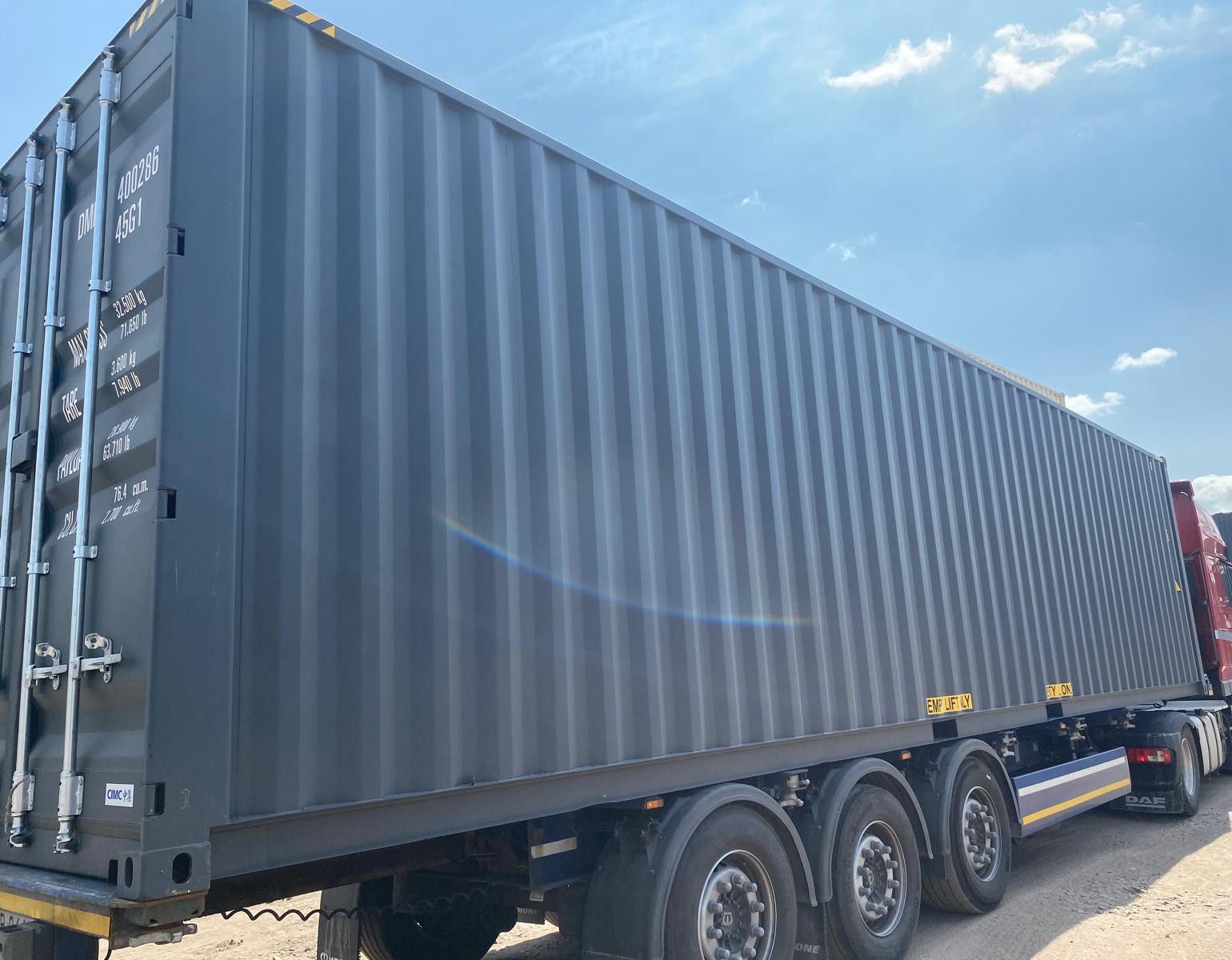 12m (40'HC) Kontener morski DMRU4002860