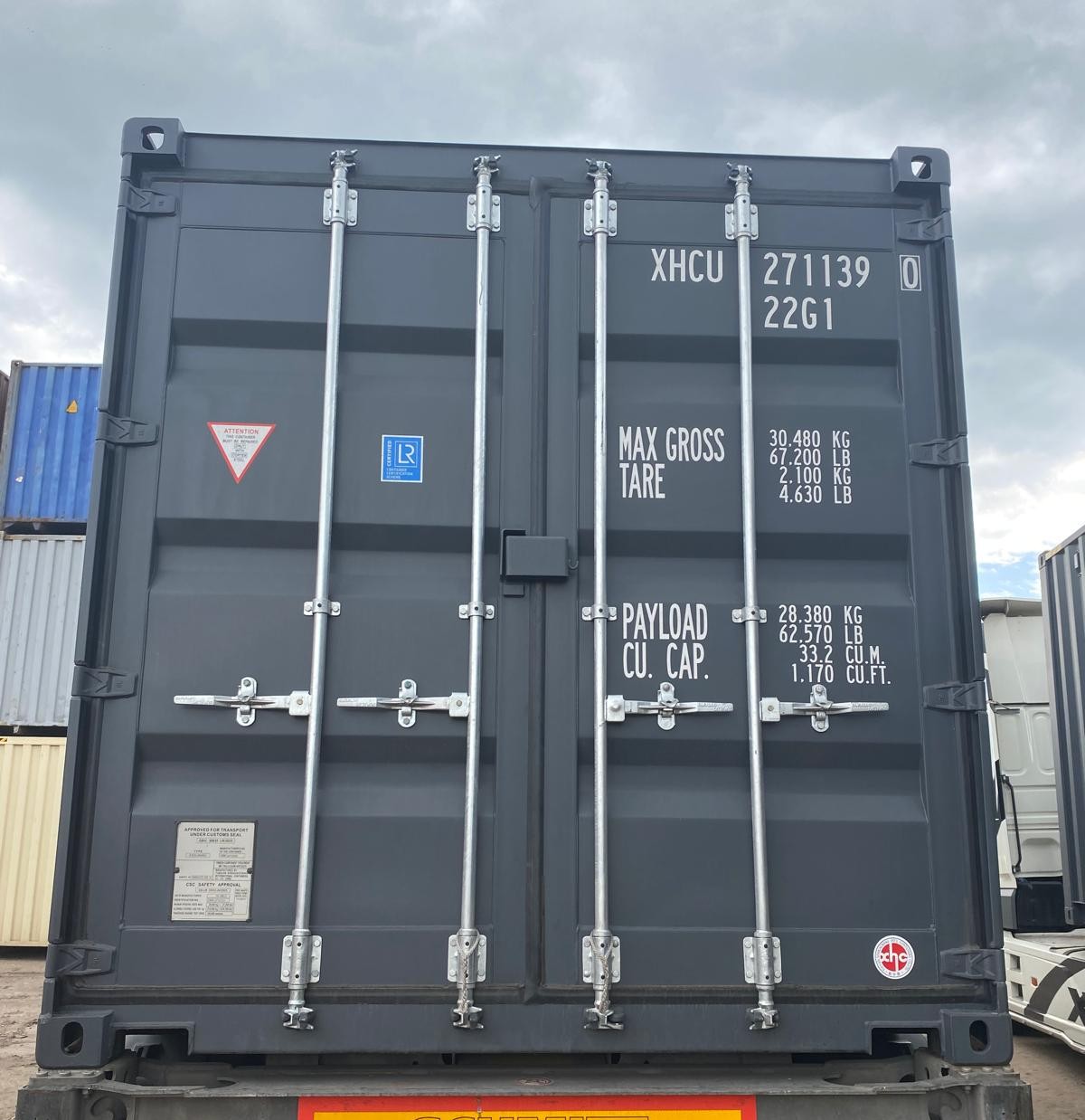 6m (20'DC) Kontener Morski XHCU2711390 - obrazek 5