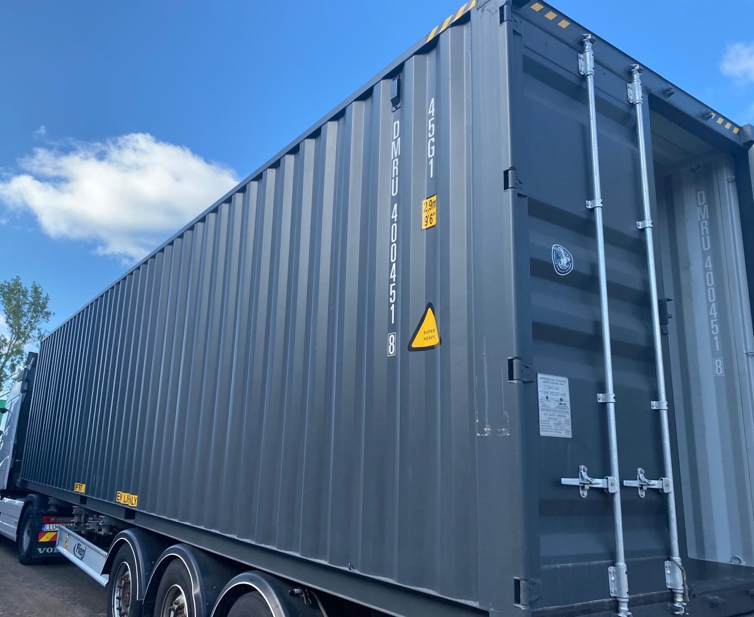 12m (40'HC) Kontener morski DMRU4004518 - obrazek 9