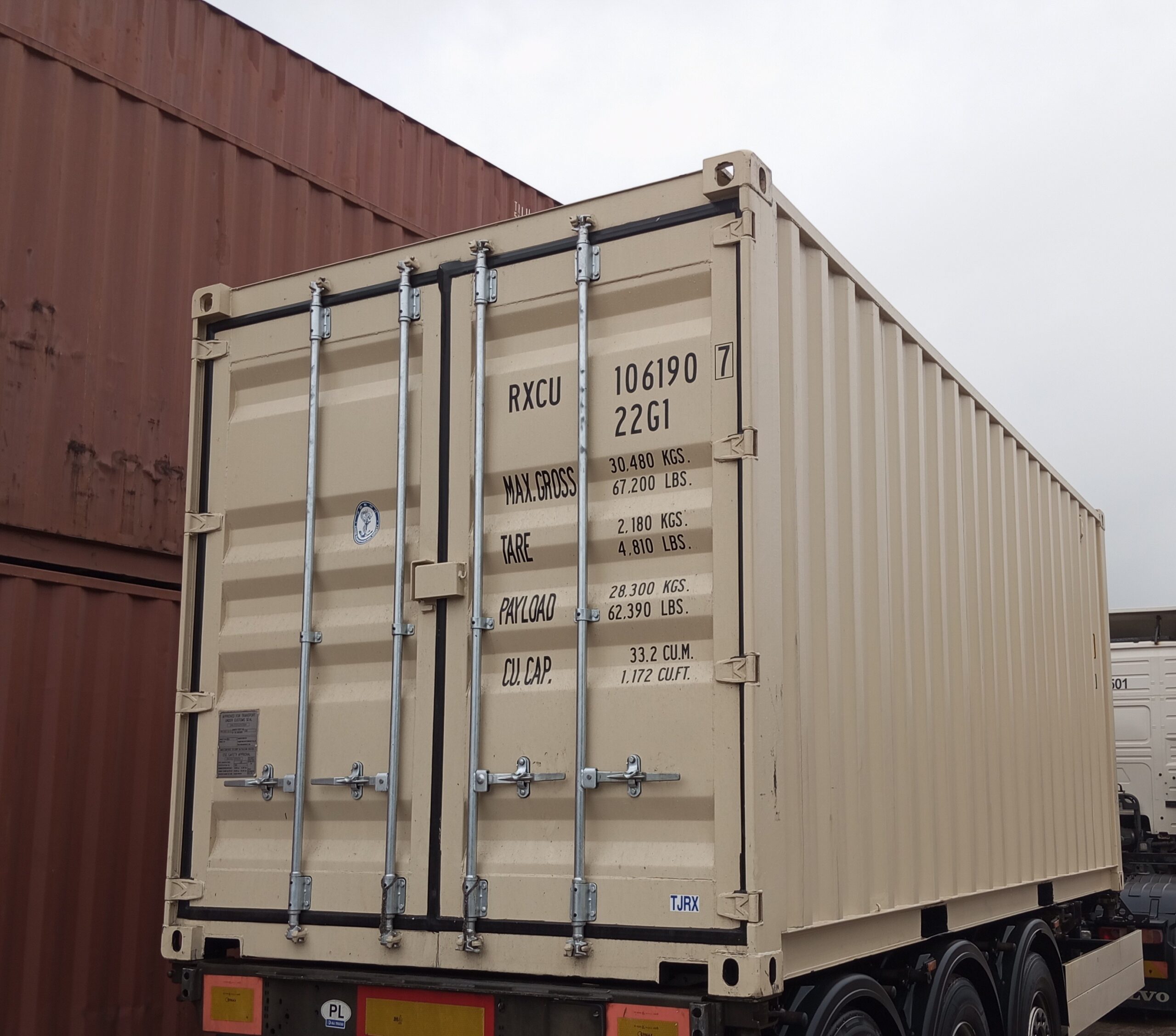 6m (20'DC) Kontener Morski RXCU1061907 - obrazek 3