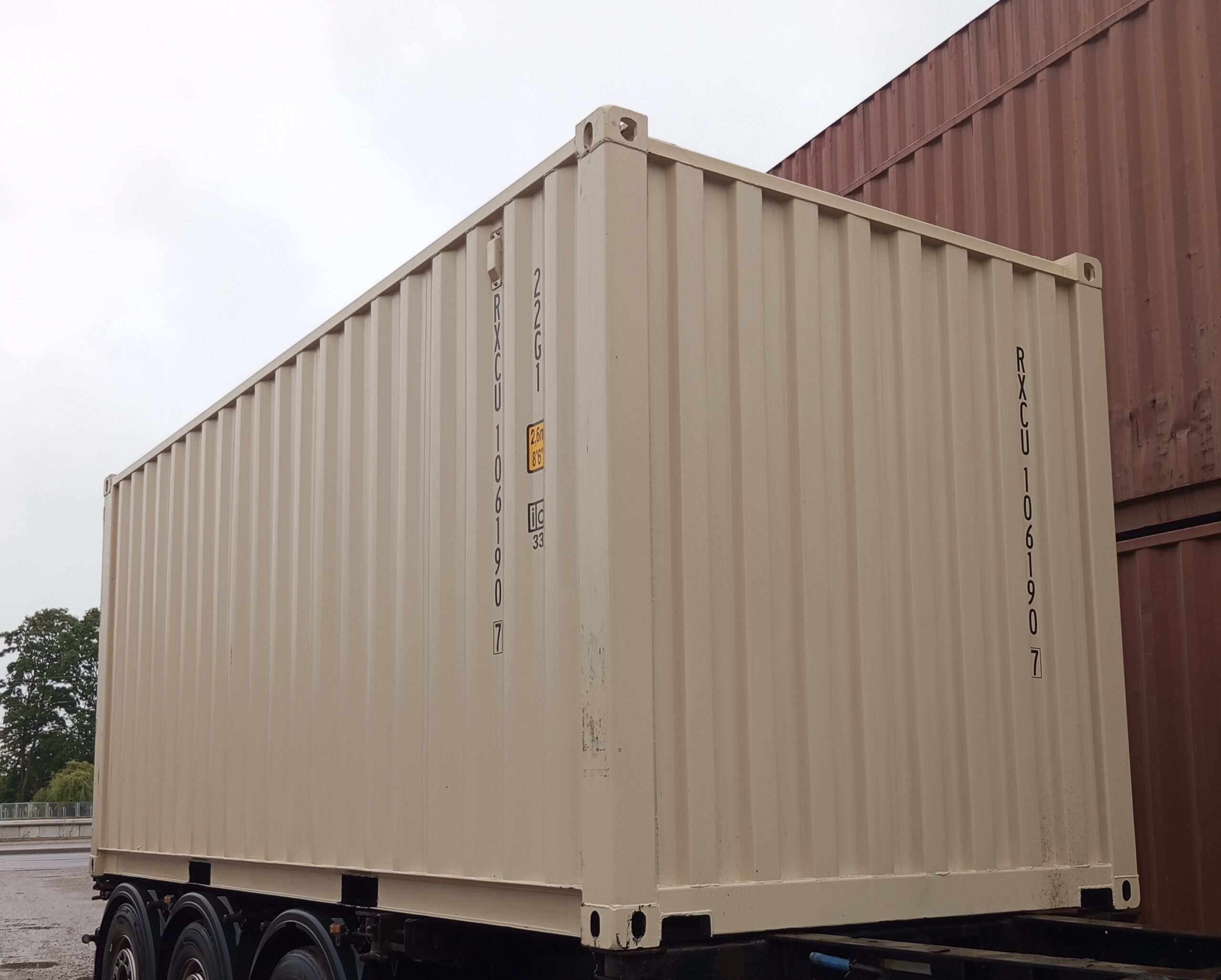 6m (20'DC) Kontener Morski RXCU1061907