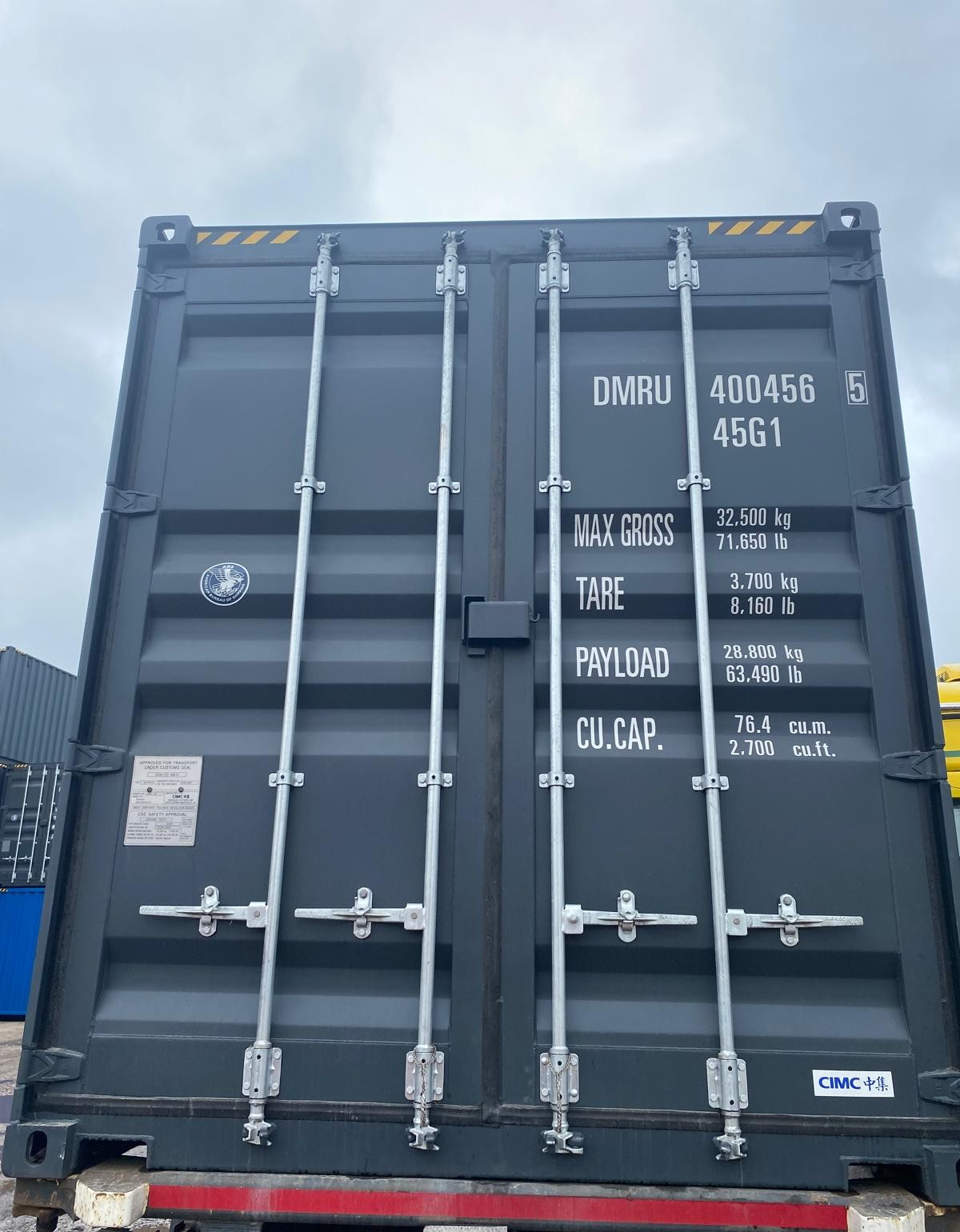 12m (40'HC) Kontener morski DMRU4004565 - obrazek 2