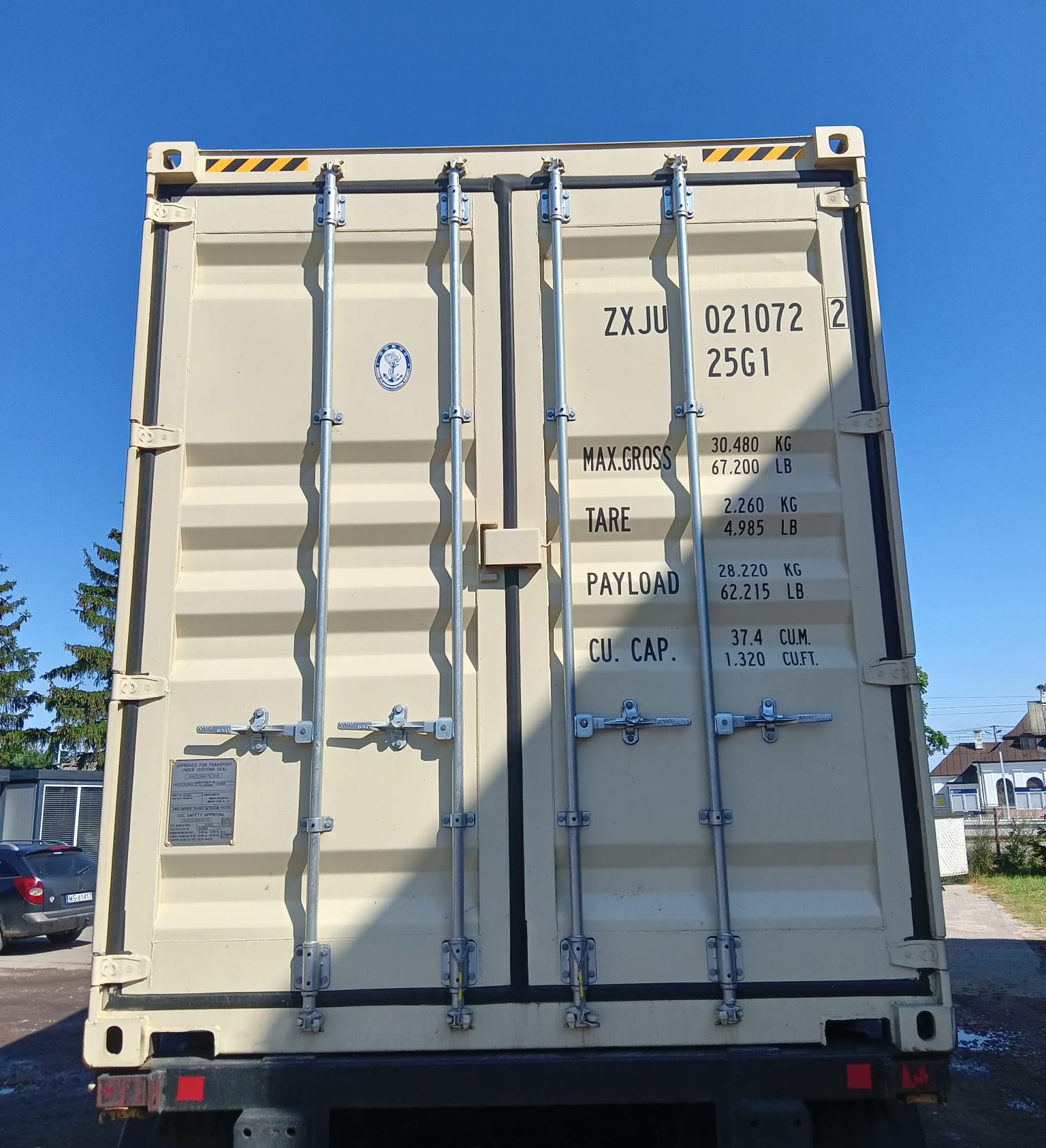 6m (20'HC) Kontener morski ZXJU0210722 - obrazek 5