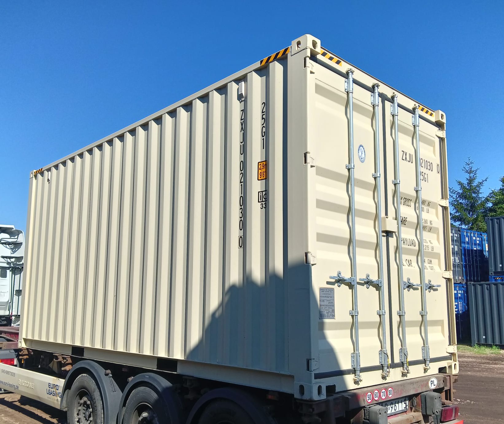 6m (20'HC) Kontener morski ZXJU0210300 - obrazek 6