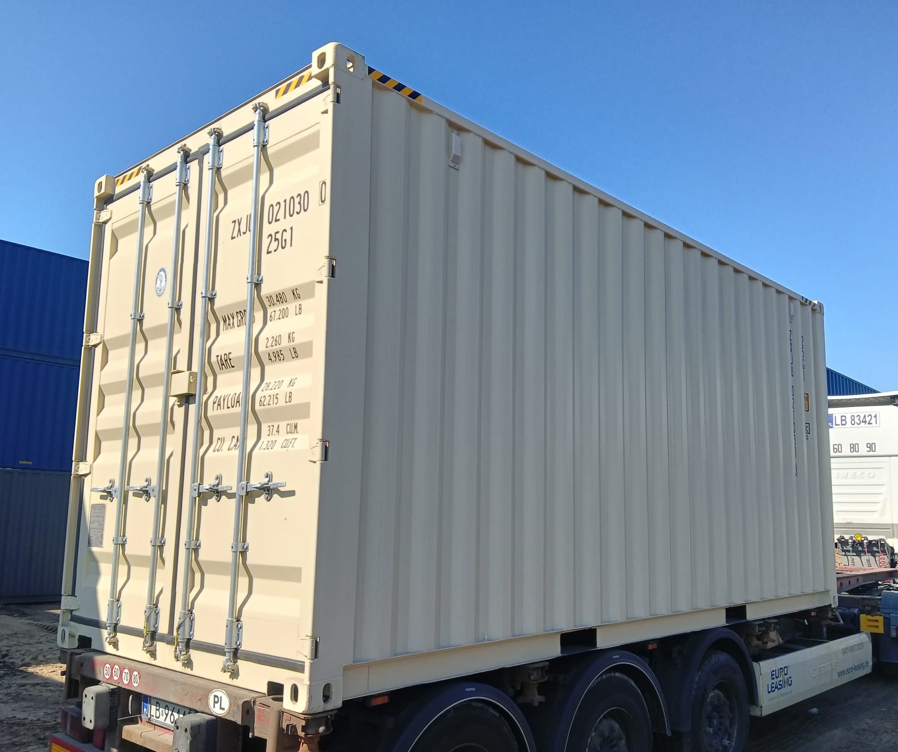 6m (20'HC) Kontener morski ZXJU0210300 - obrazek 7