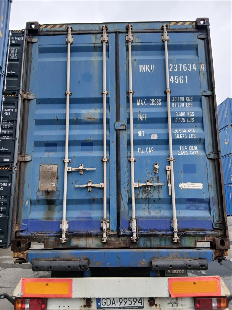 12m (40'HC) Kontener morski INKU2376344 - obrazek 3