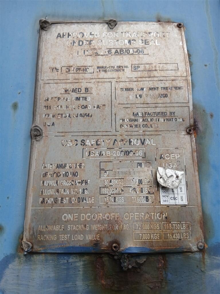 12m (40'HC) Kontener morski INKU2376344 - obrazek 4