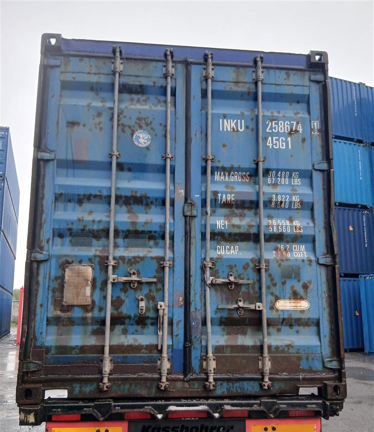 12m (40'HC) Kontener morski INKU2586741 - obrazek 8