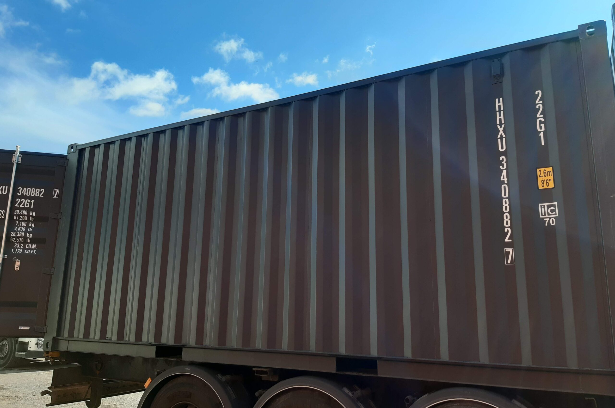 6m (20'DC) Kontener Morski HHXU3408827 - obrazek 2