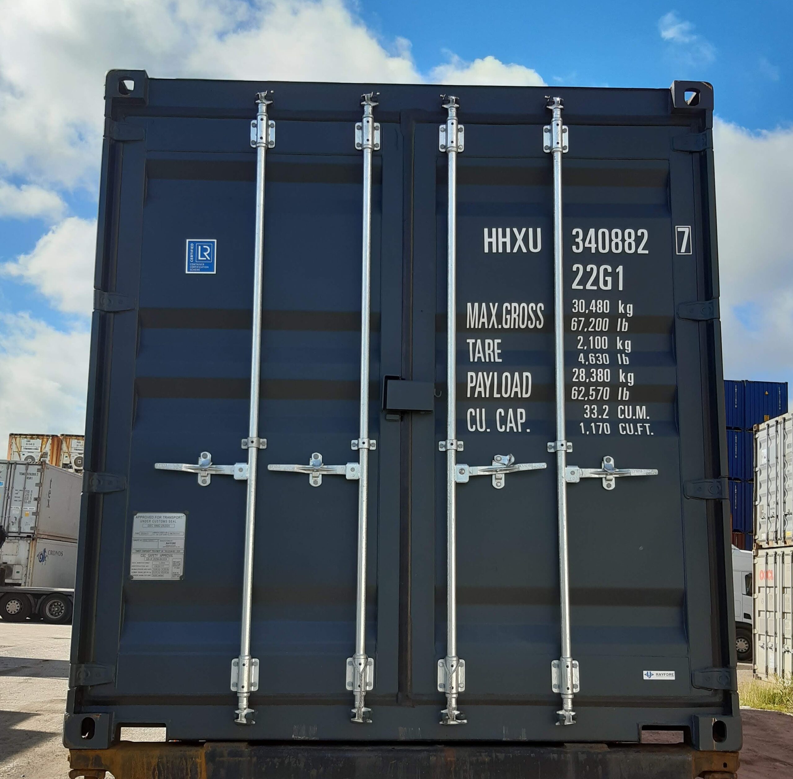 6m (20'DC) Kontener Morski HHXU3408827 - obrazek 7