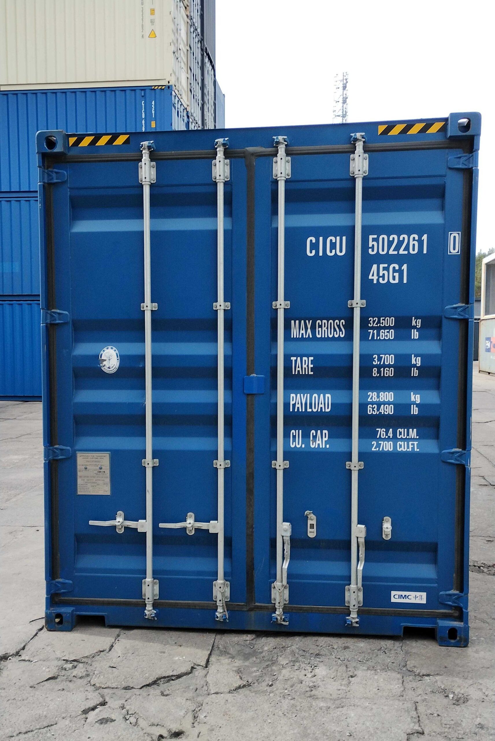 12m (40'HC) Kontener Morski CICU5022610 - obrazek 2