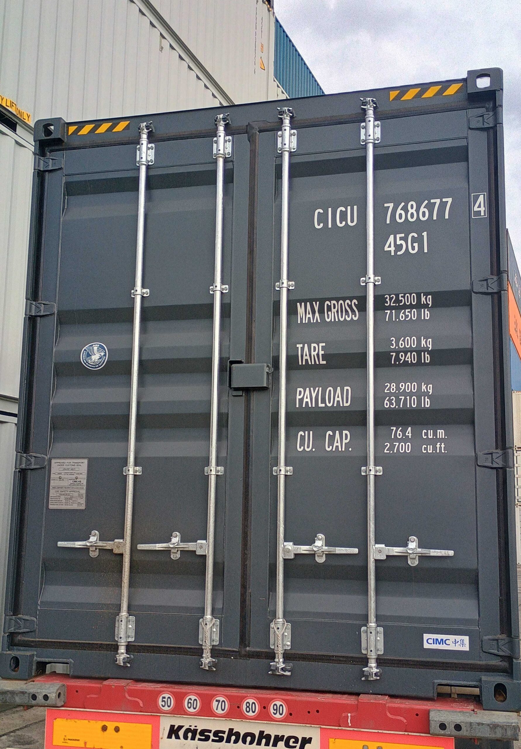 12m (40'HC) Kontener morski CICU7686774 - obrazek 12