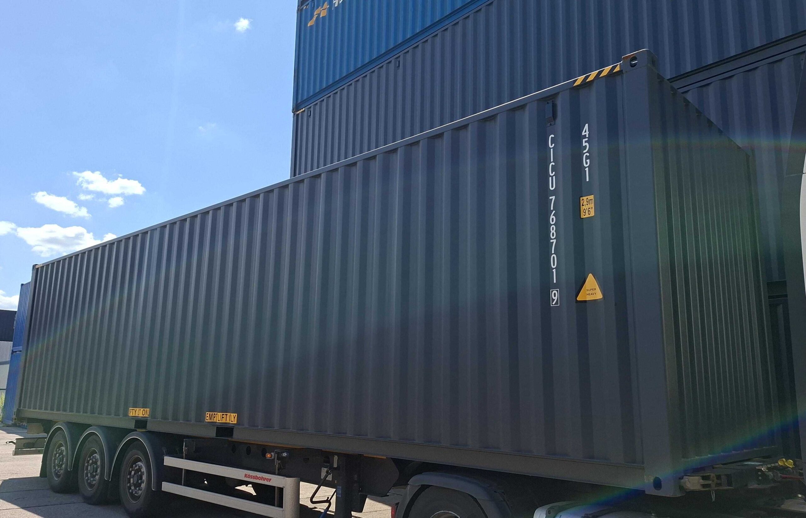 12m (40'HC) Kontener morski CICU7687019