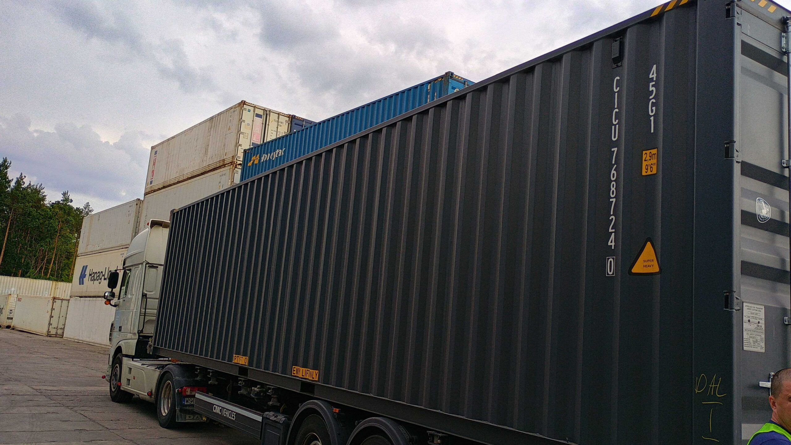 12m (40'HC) Kontener morski CICU7687240