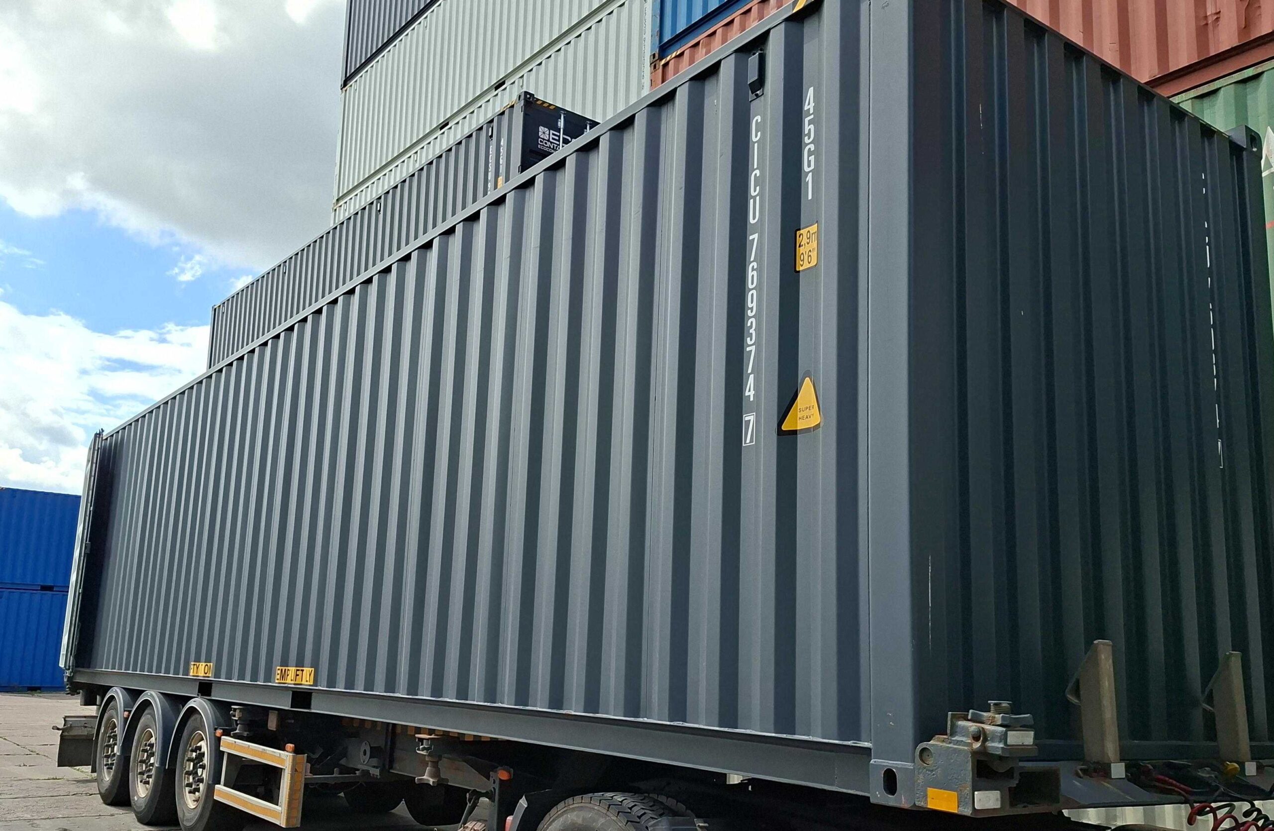 12m (40'HC) Kontener morski CICU7693747