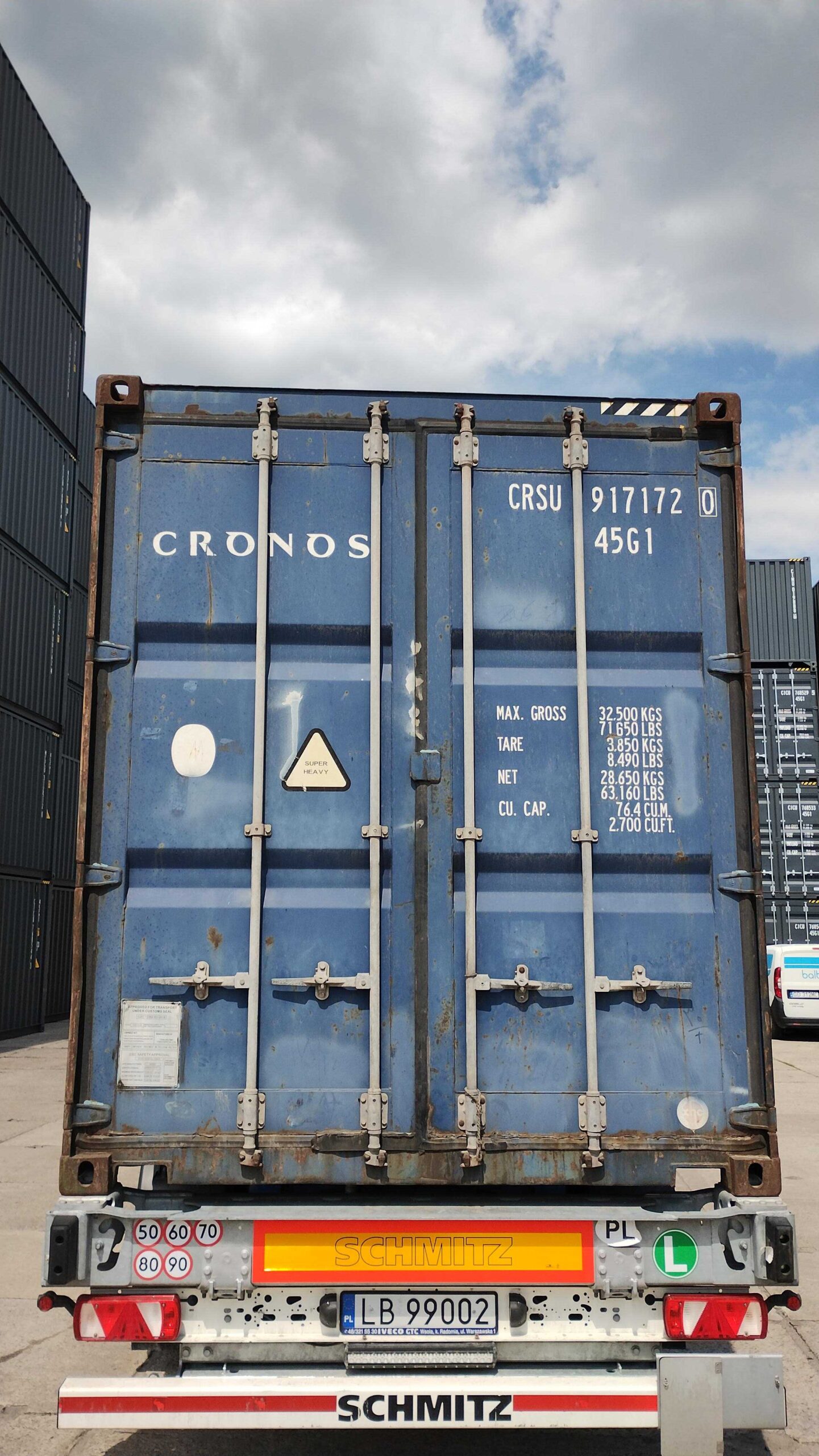 12m (40'HC) Kontener morski CRSU9171720 - obrazek 2