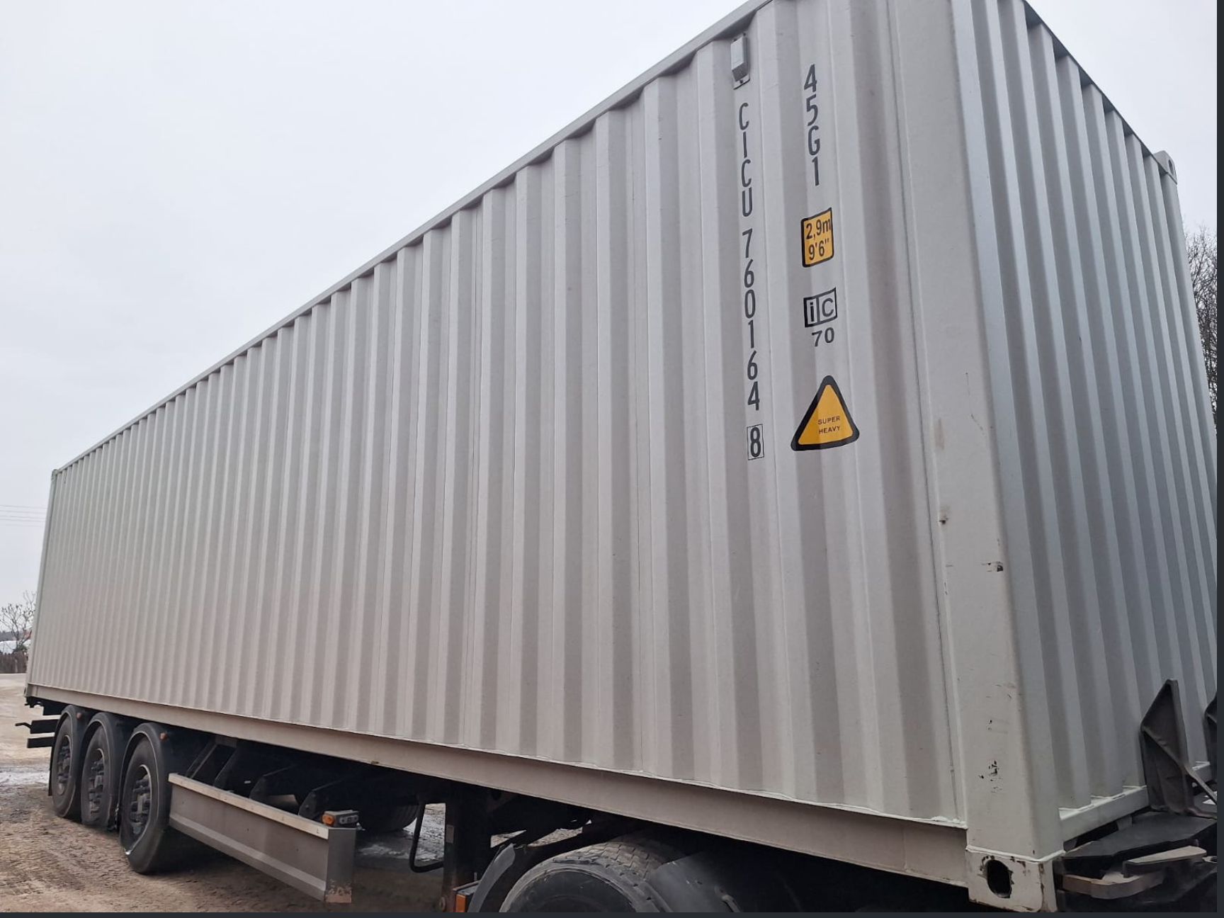 12m (40'HC) Kontener Morski CICU7601648