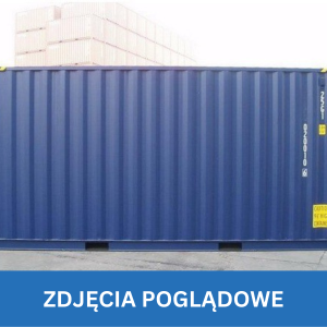 6m (20'DC) RAL 5013 Kontener Morski na zamówienie