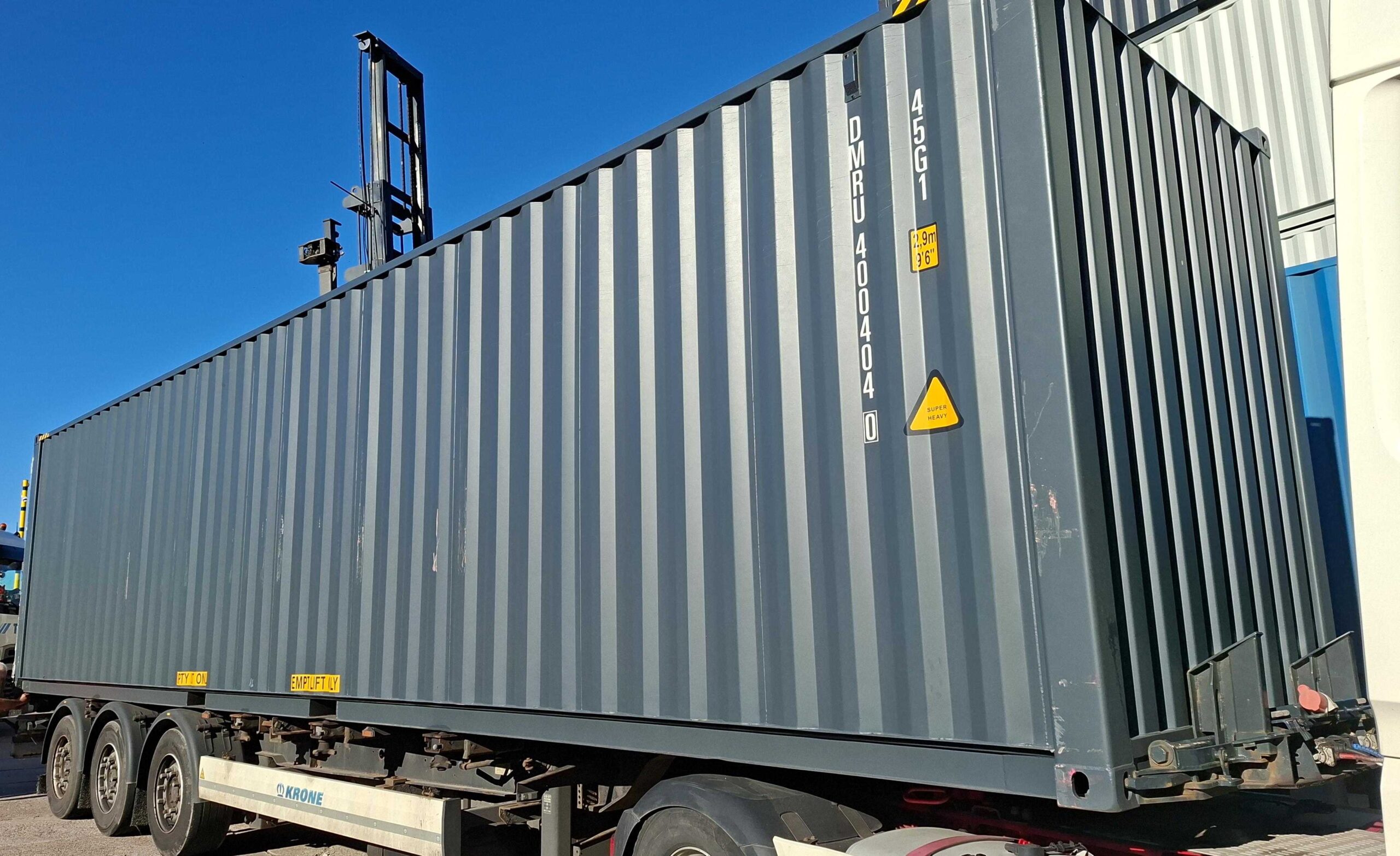 12m (40'HC) Kontener morski DMRU4004040