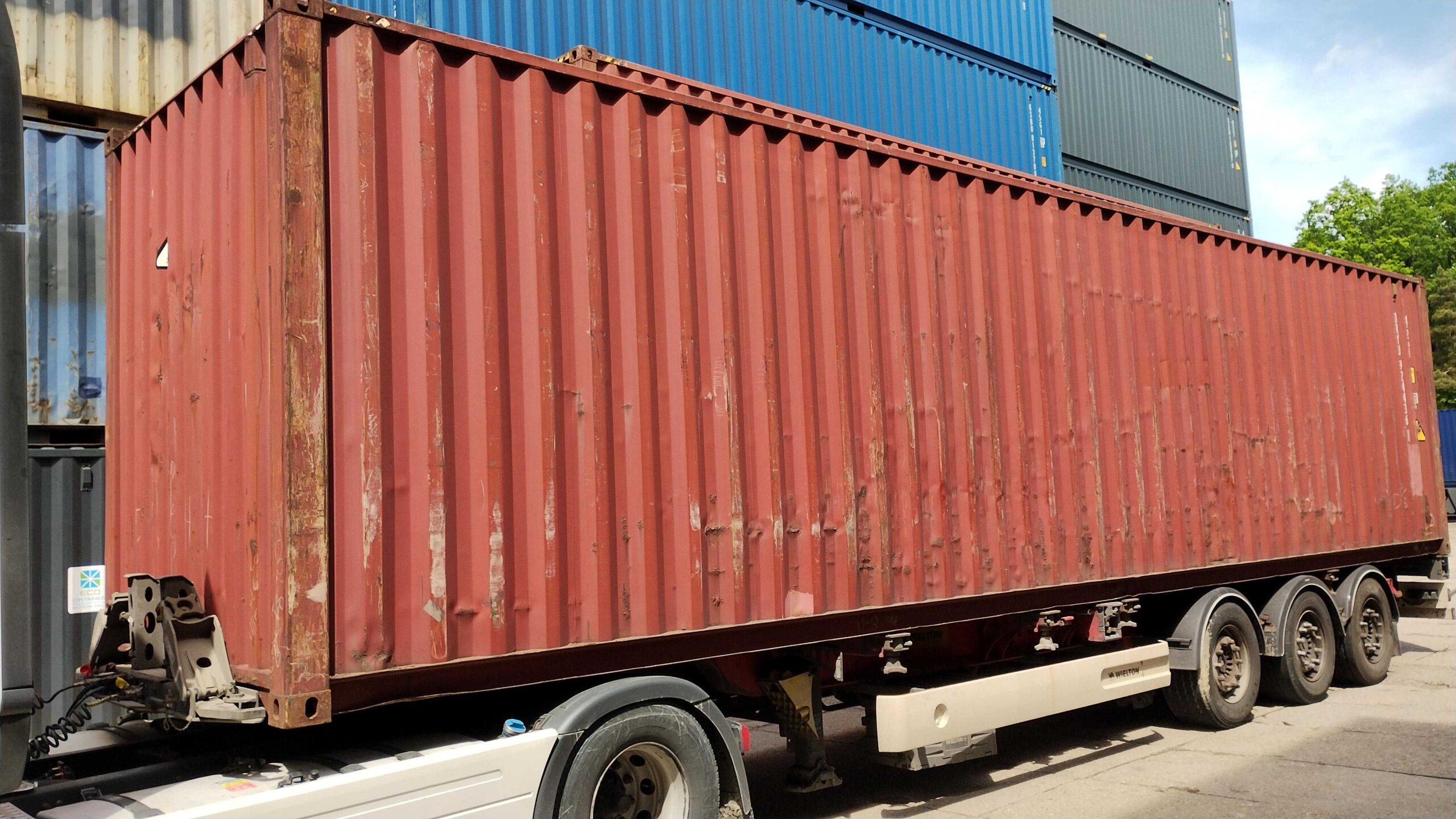 12m (40'HC) Kontener morski DRYU9244361