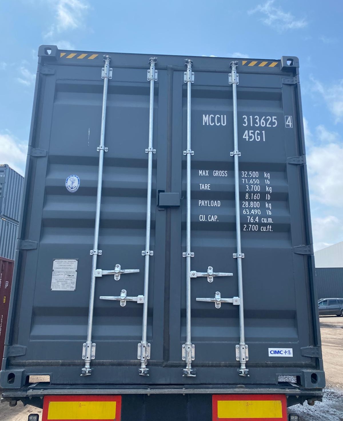 12m (40'HC) Kontener morski MCCU3136254 - obrazek 5