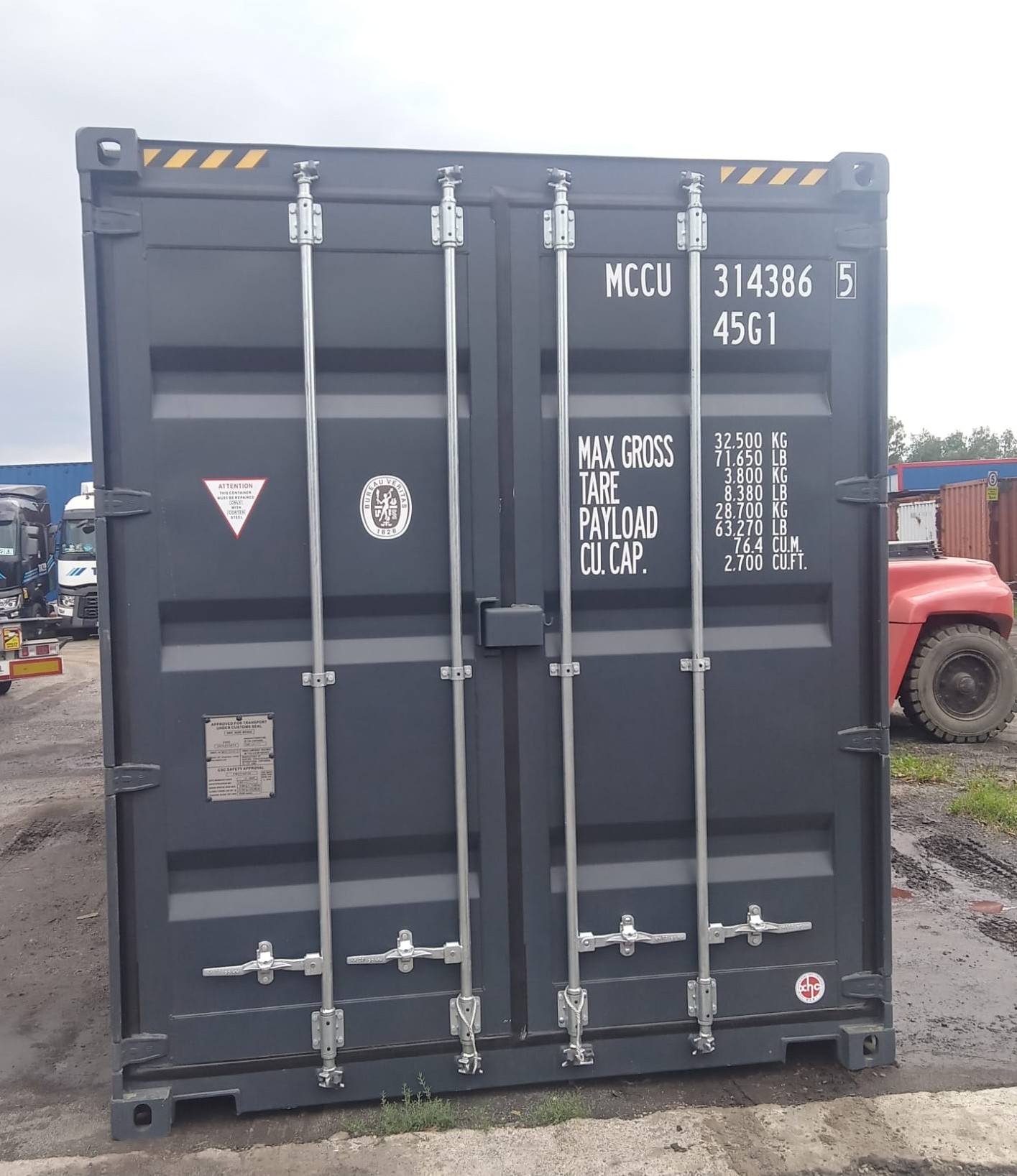 12m (40'HC) Kontener morski MCCU3143865 - obrazek 3